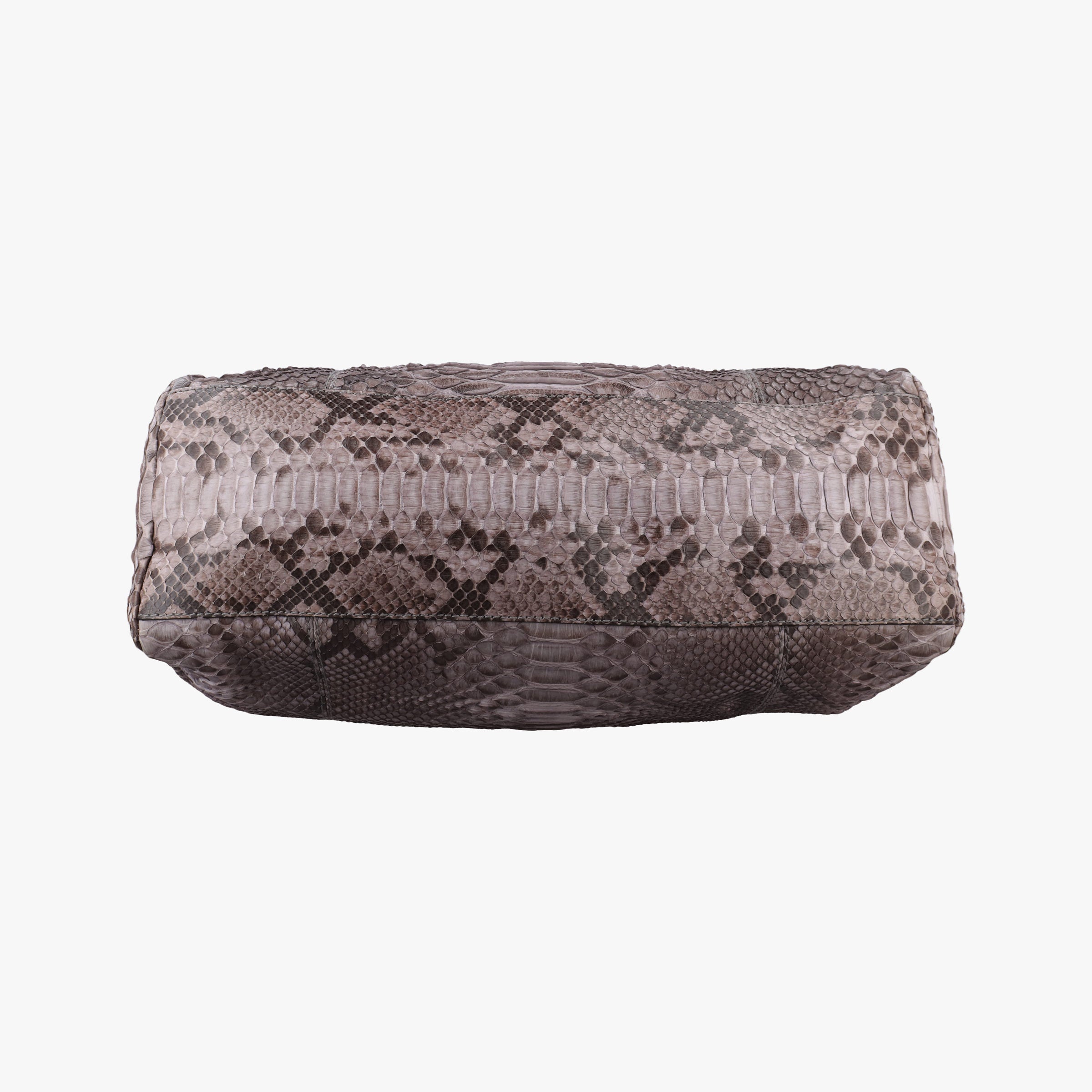 Pre-owned Gucci python hobo purple snakeskin 232942 shoulderbag | stylenewstar
