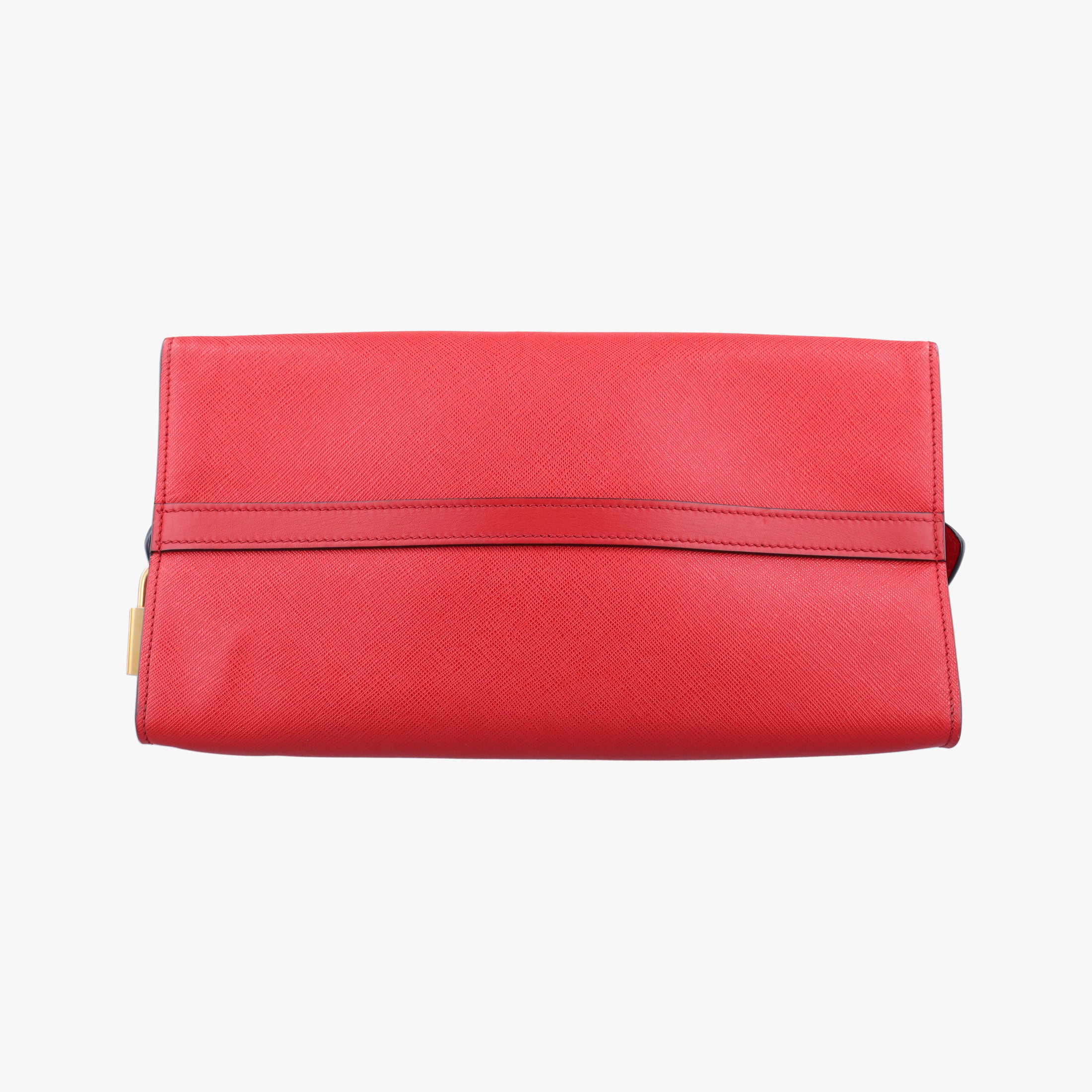 Secondhand Prada Esplanade Red SAFFIANO Leather 1BA046 shoulderbag | stylenewstar