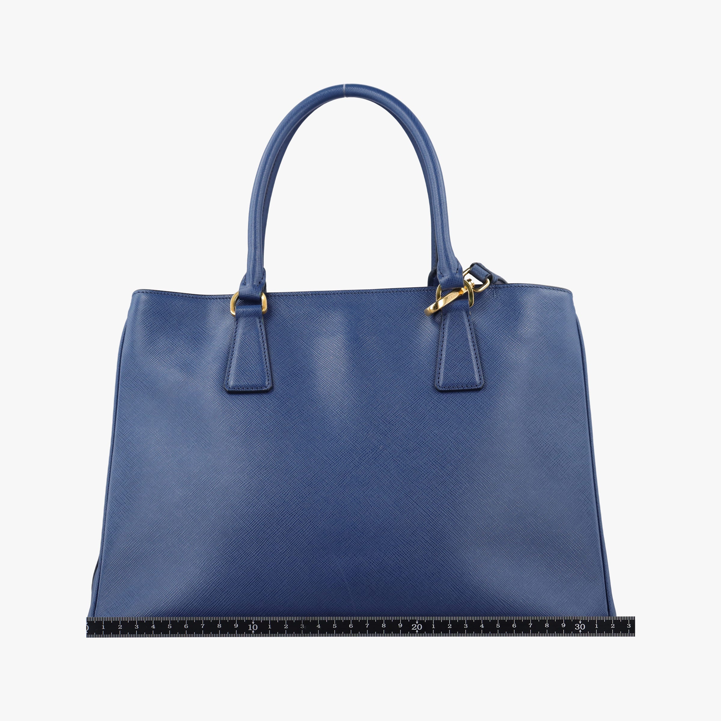 Pre-owned Prada Galleria Navy SAFFIANO Leather BN2274 shoulderbag | stylenewstar