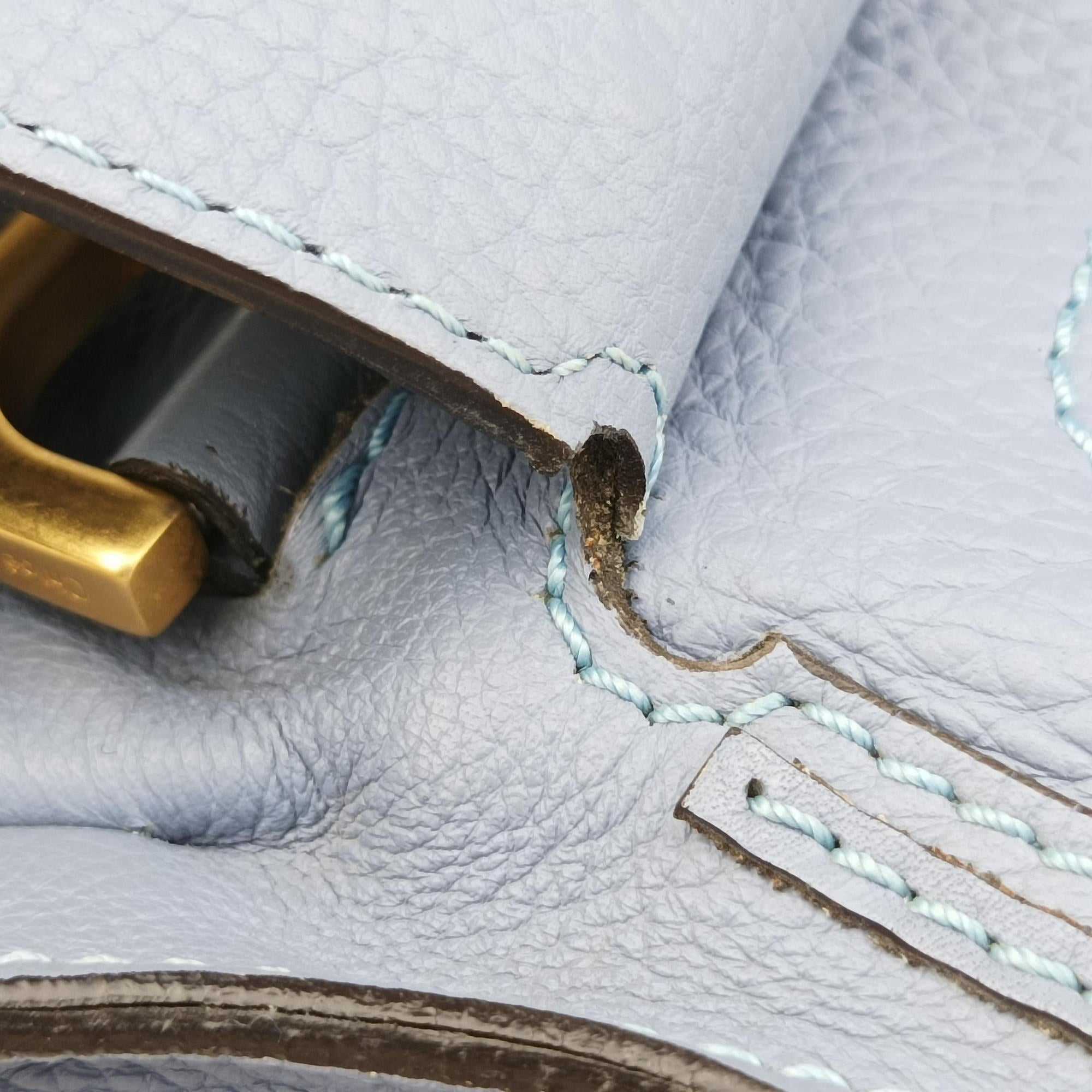 Secondhand Chloe Mercy Blue Leather  shoulderbag | stylenewstar