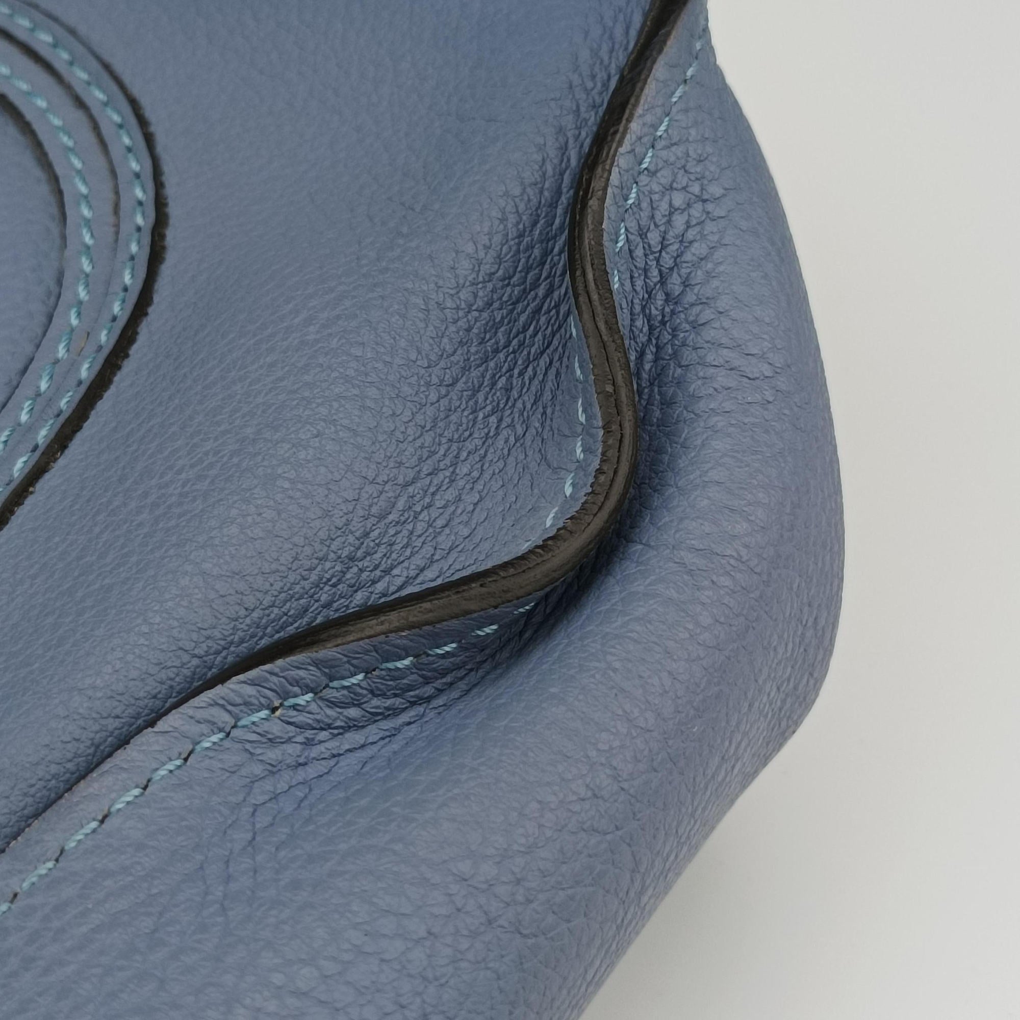 Secondhand Chloe Mercy Blue Leather  shoulderbag | stylenewstar