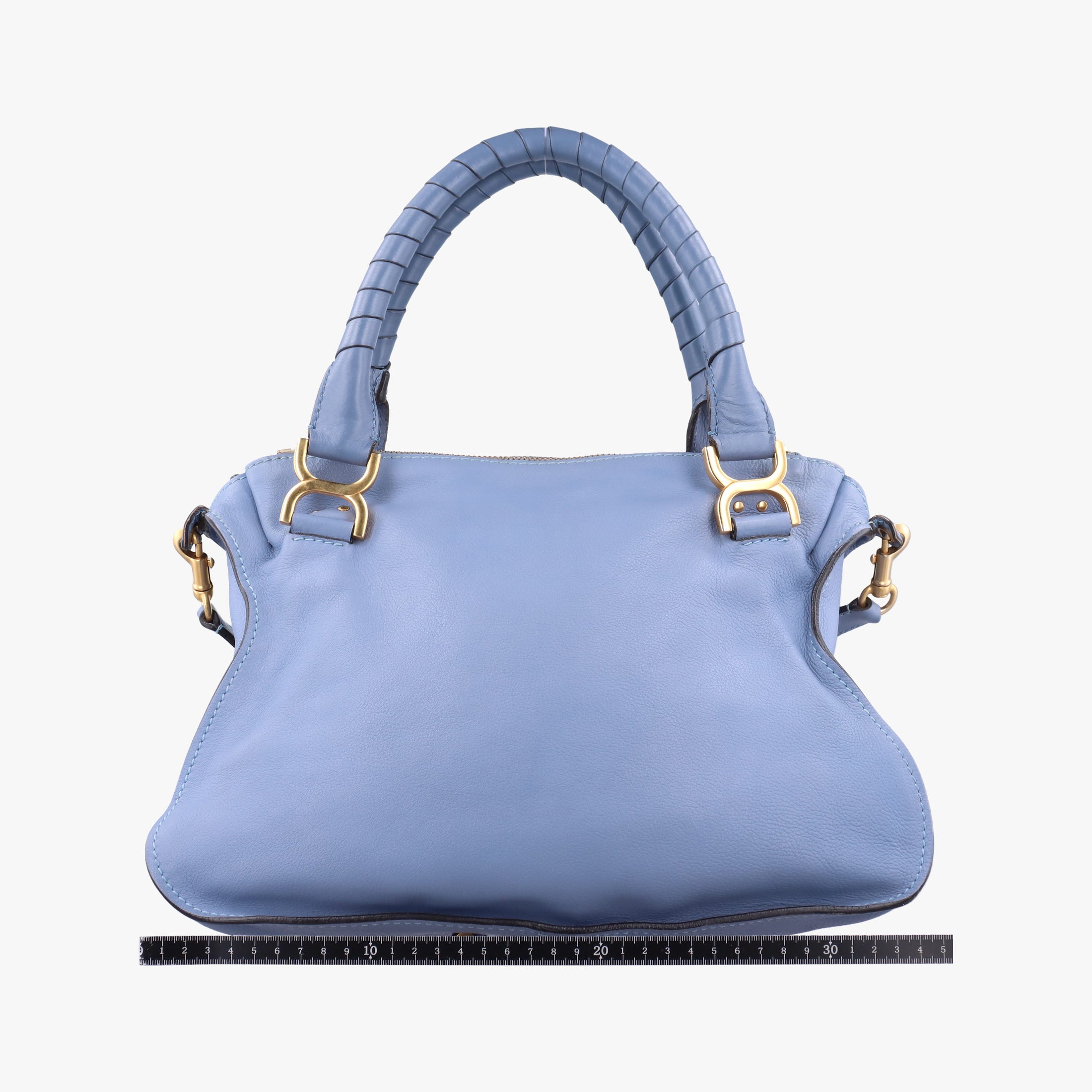 Secondhand Chloe Mercy Blue Leather  shoulderbag | stylenewstar