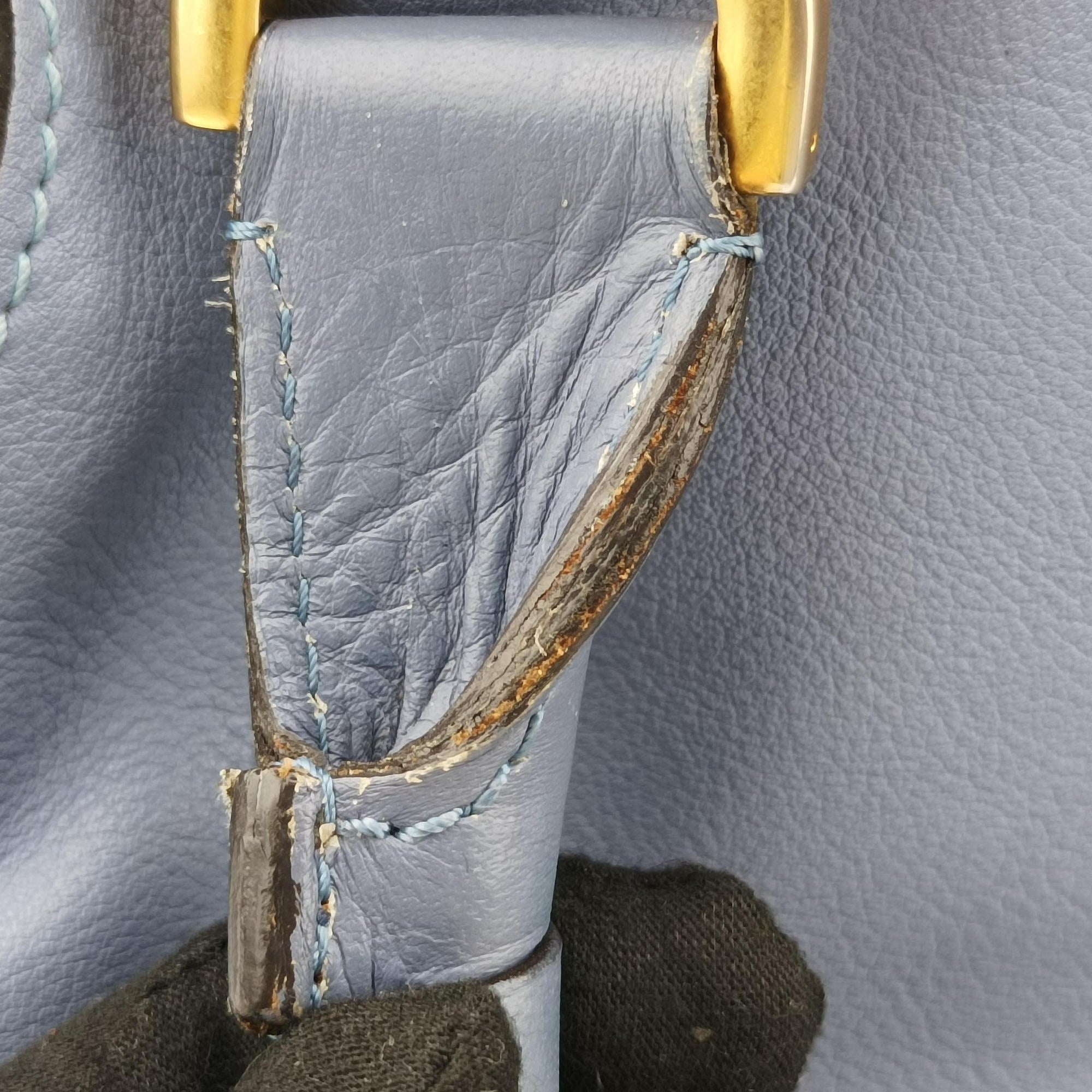 Secondhand Chloe Mercy Blue Leather  shoulderbag | stylenewstar