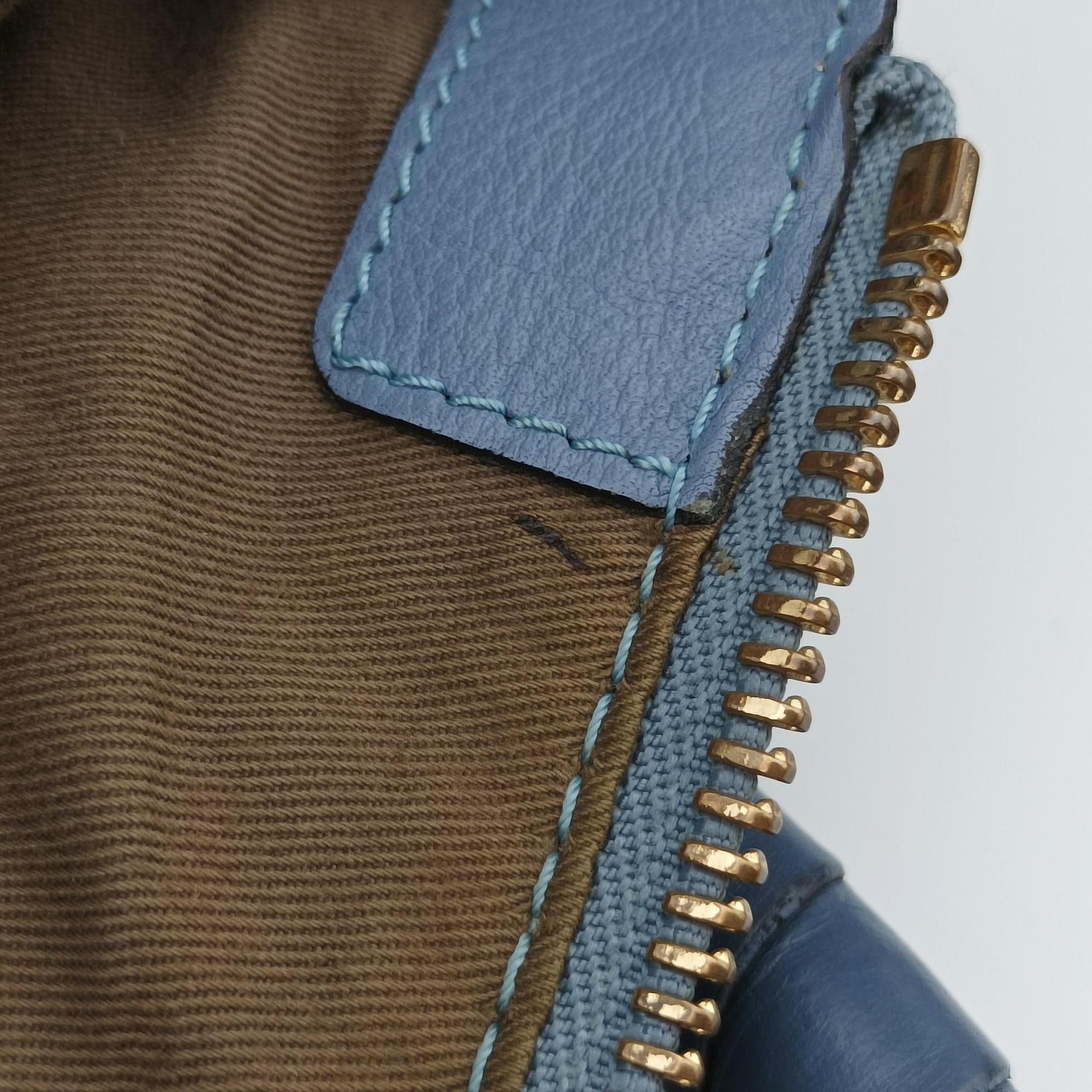 Secondhand Chloe Mercy Blue Leather  shoulderbag | stylenewstar