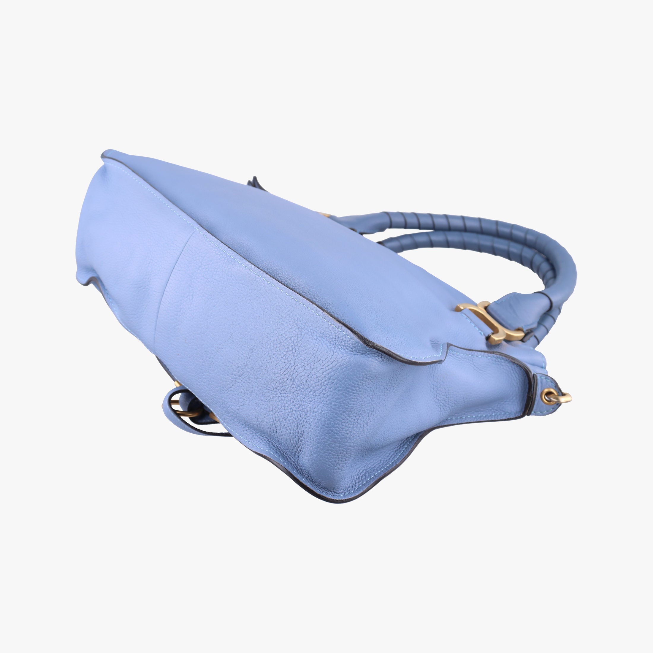 Secondhand Chloe Mercy Blue Leather  shoulderbag | stylenewstar