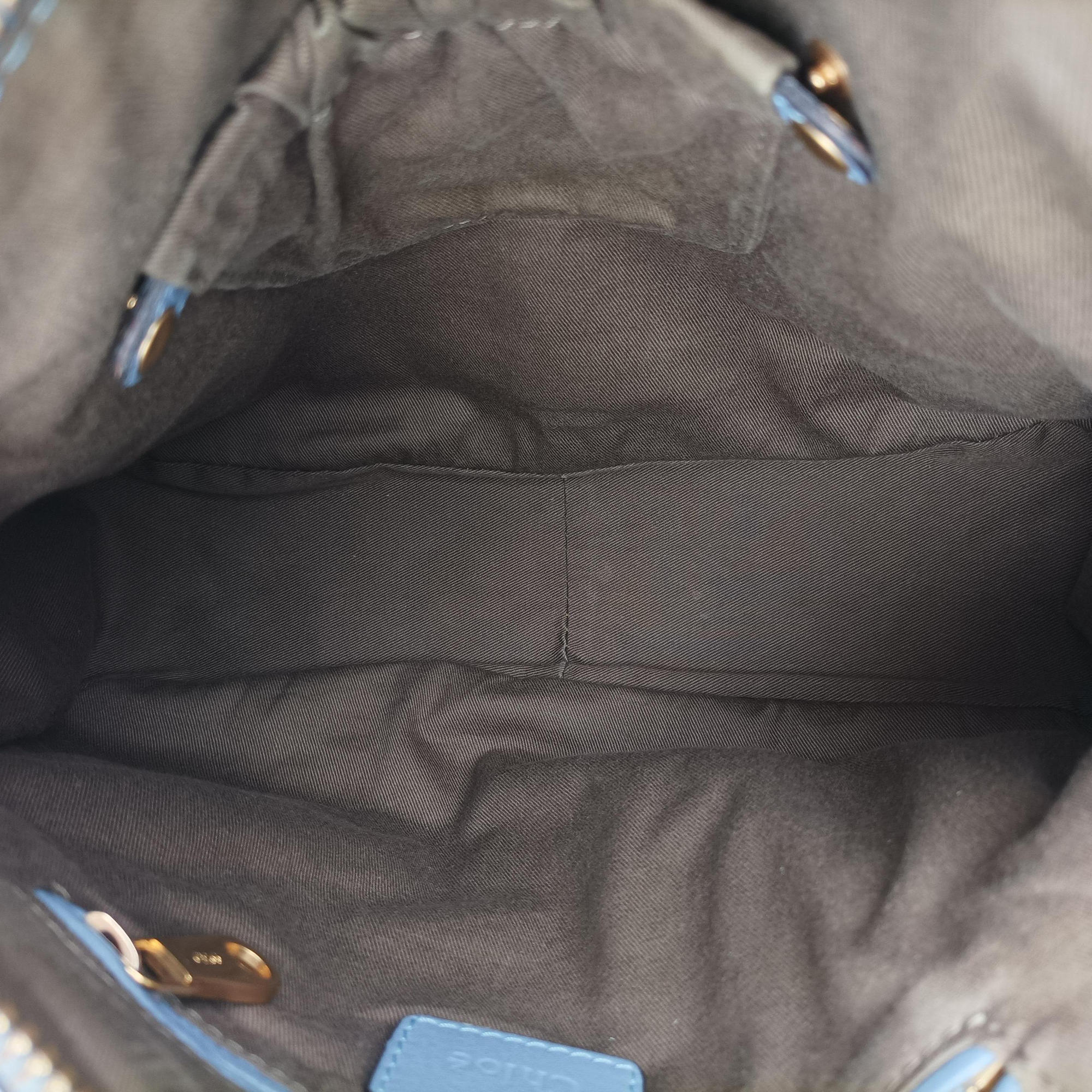 Secondhand Chloe Mercy Blue Leather  shoulderbag | stylenewstar