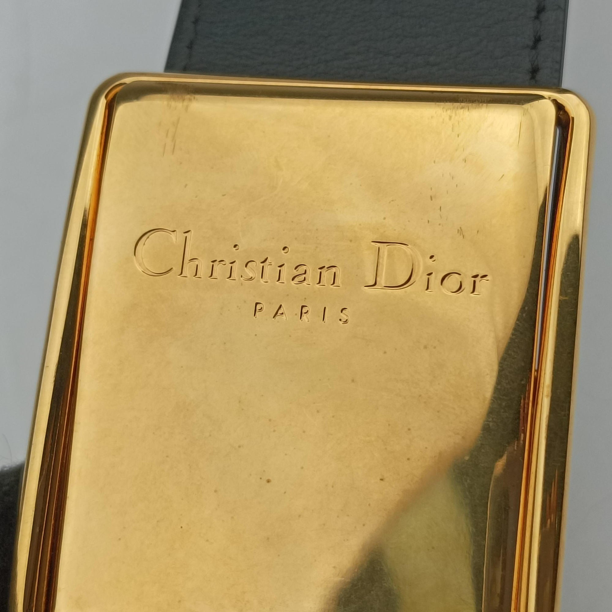 Pre-owned Christian Dior Montaigne Grey×multicolor ponyhair×leather  shoulderbag | stylenewstar