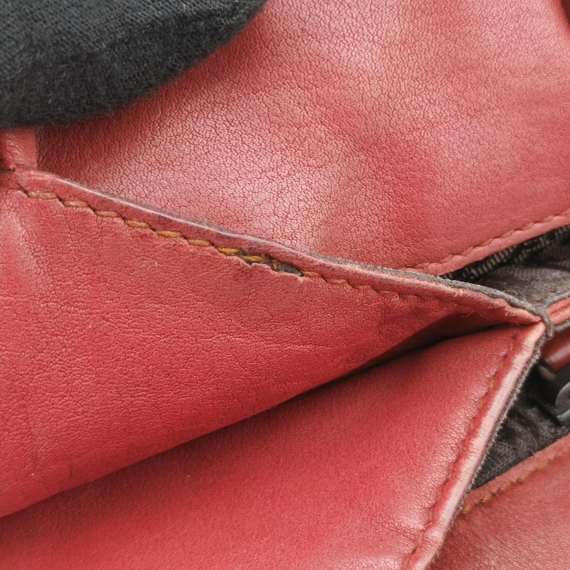 Pre-owned Christian Dior Gaucho Red Leather  handbag | stylenewstar