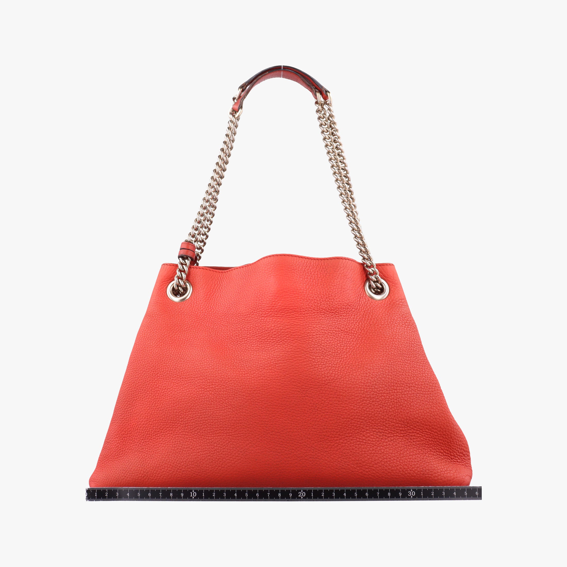 Pre-owned Gucci Soho Orange Leather 308982 shoulderbag | stylenewstar