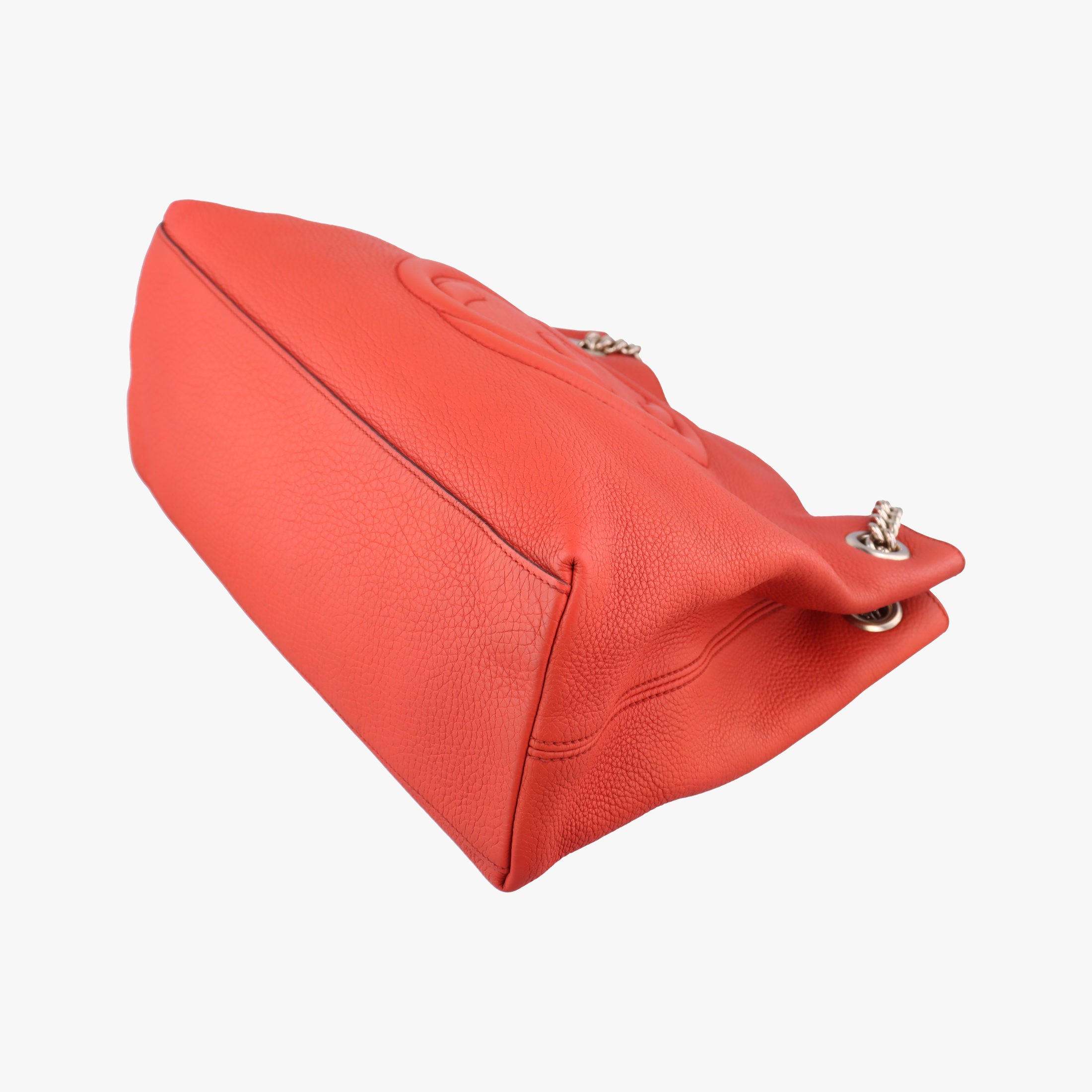Pre-owned Gucci Soho Orange Leather 308982 shoulderbag | stylenewstar