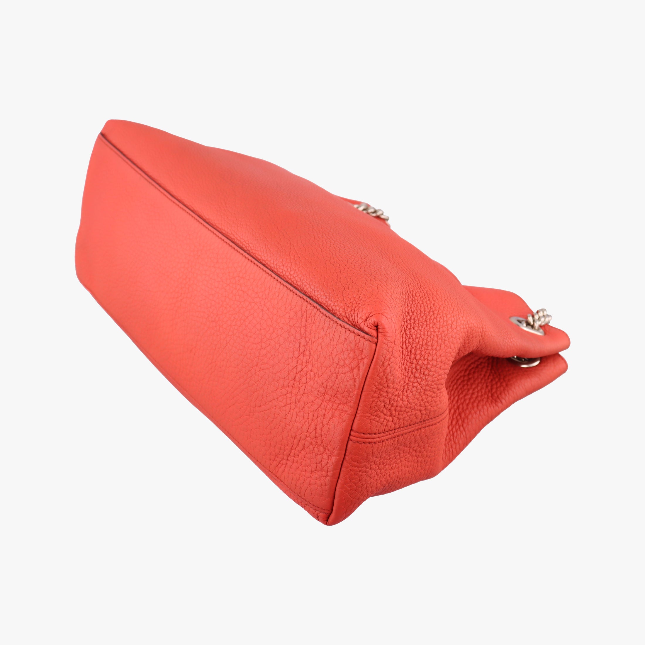 Pre-owned Gucci Soho Orange Leather 308982 shoulderbag | stylenewstar