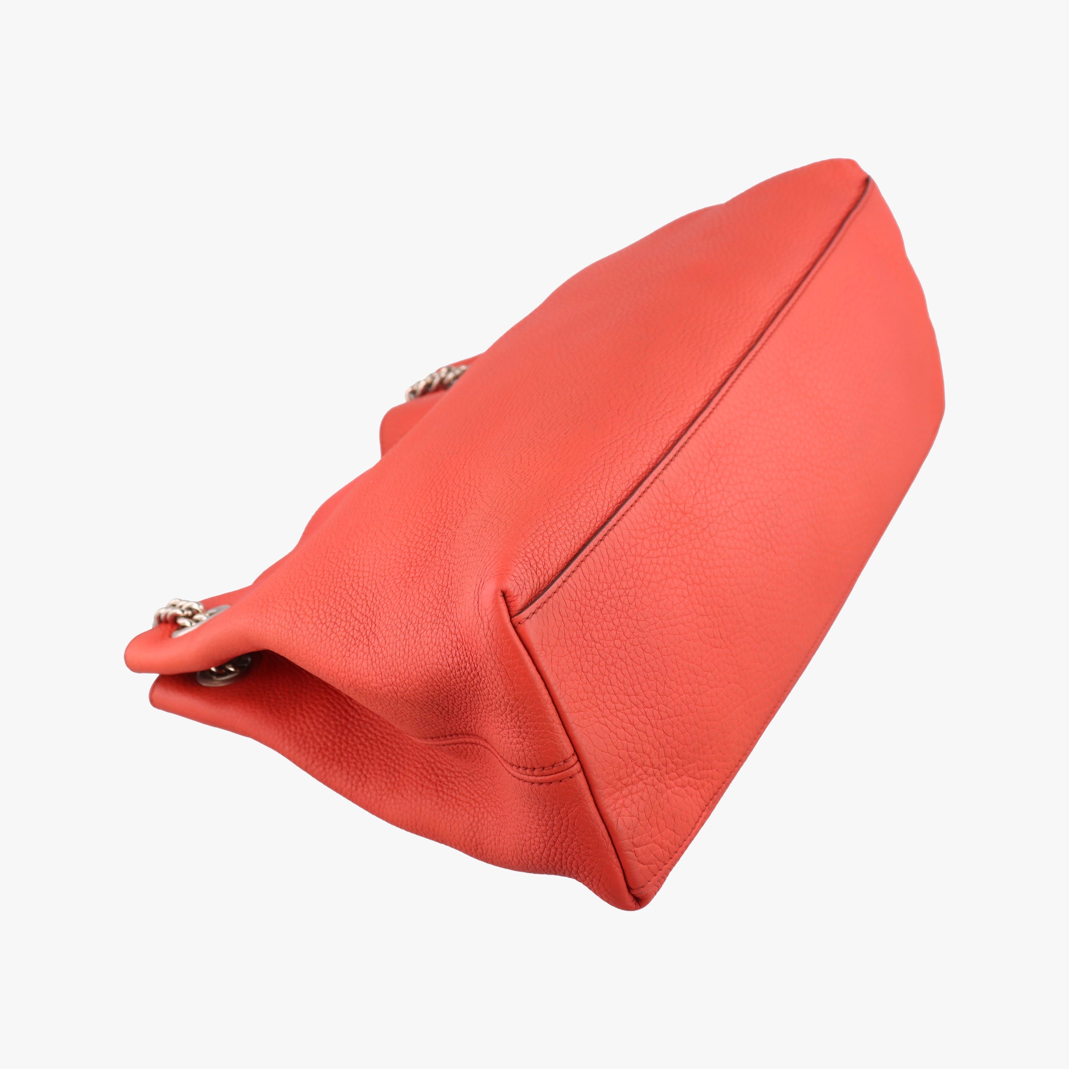 Pre-owned Gucci Soho Orange Leather 308982 shoulderbag | stylenewstar
