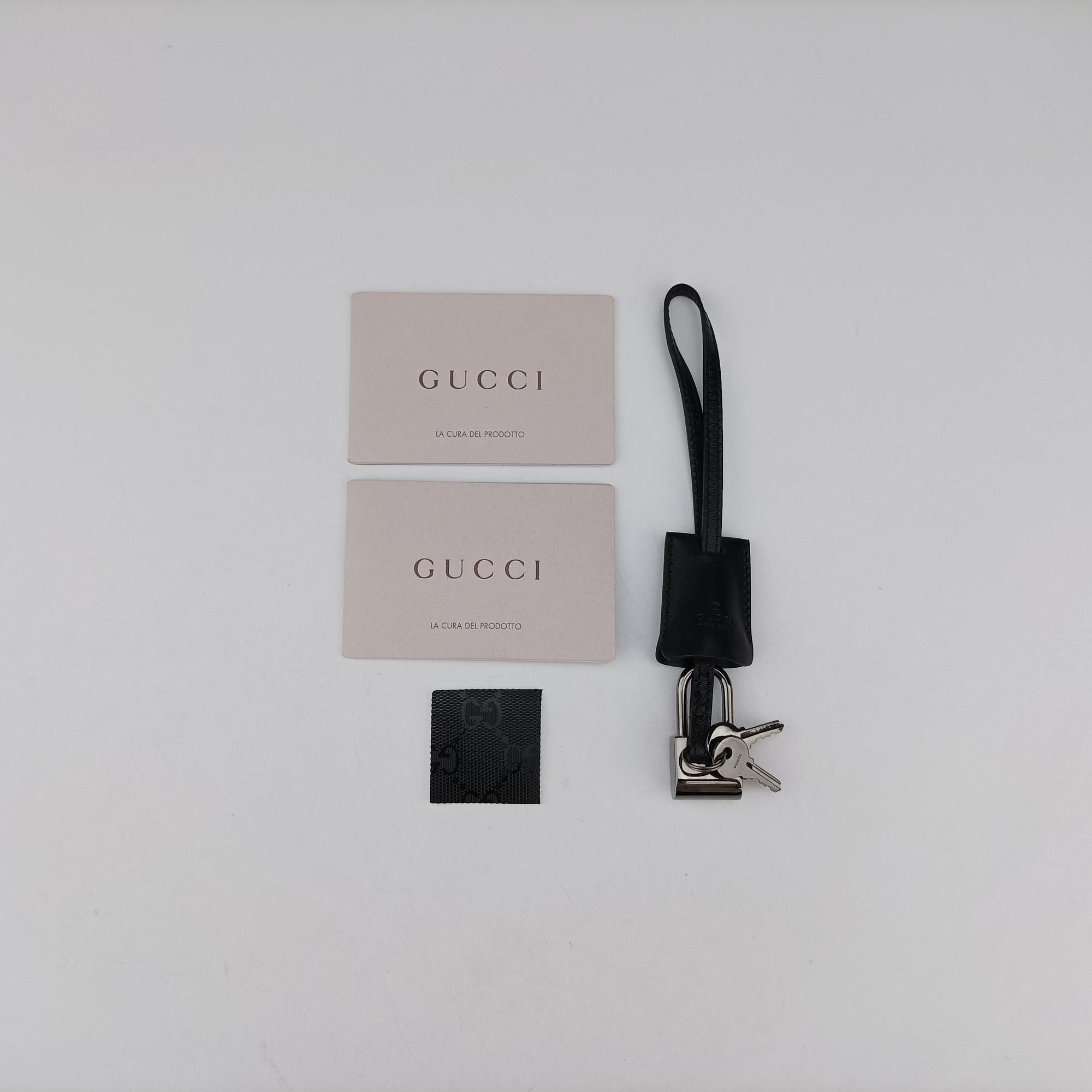 Pre-owned Gucci GG Imprime Briefcase Black PVC coated canvas x leather 201480 handbag | stylenewstar