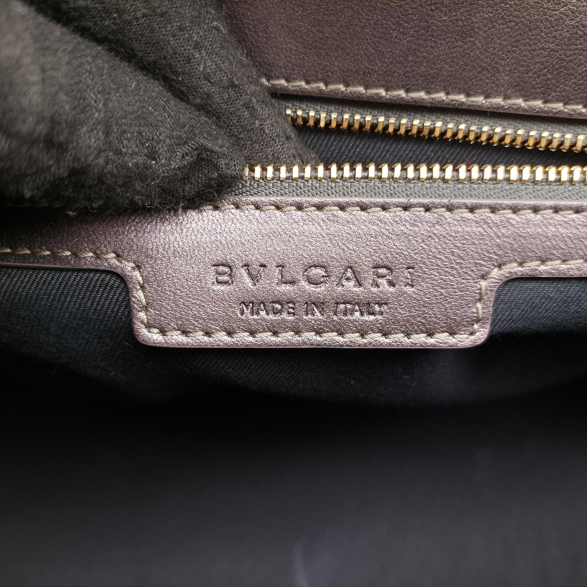 Secondhand Bvlgari Python Isabella Rossellini Gray Multicolor snakeskin  shoulderbag | stylenewstar