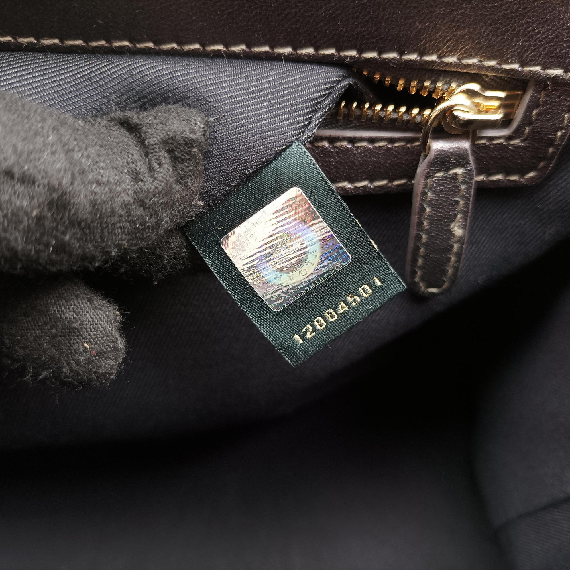 Secondhand Bvlgari Python Isabella Rossellini Gray Multicolor snakeskin  shoulderbag | stylenewstar