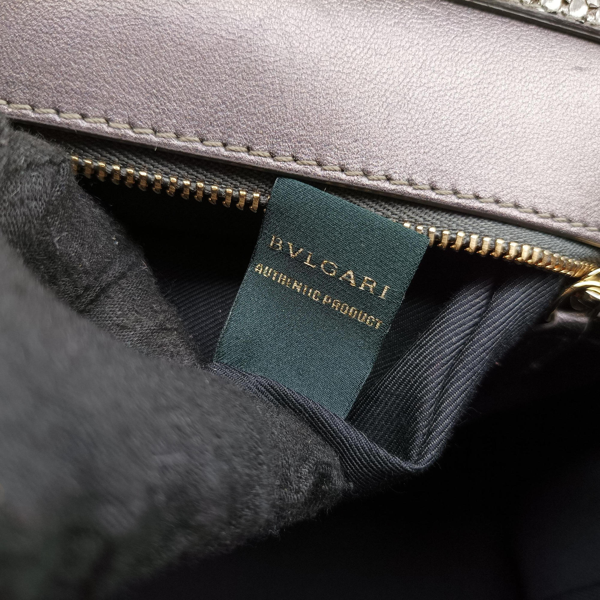 Secondhand Bvlgari Python Isabella Rossellini Gray Multicolor snakeskin  shoulderbag | stylenewstar
