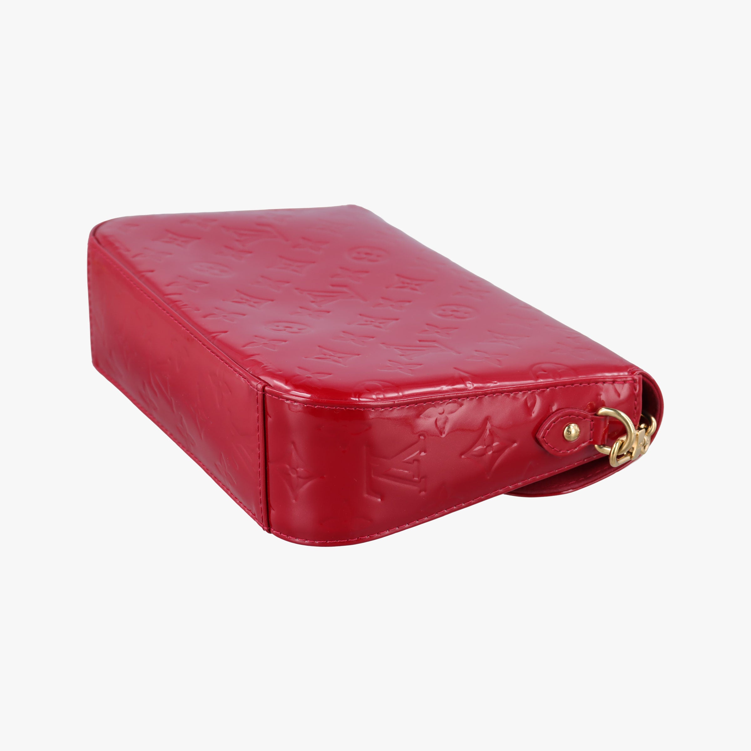 Pre-owned Louis Vuitton RODEO DRIVE Pomme d Amour Vernis M93599 handbag | stylenewstar