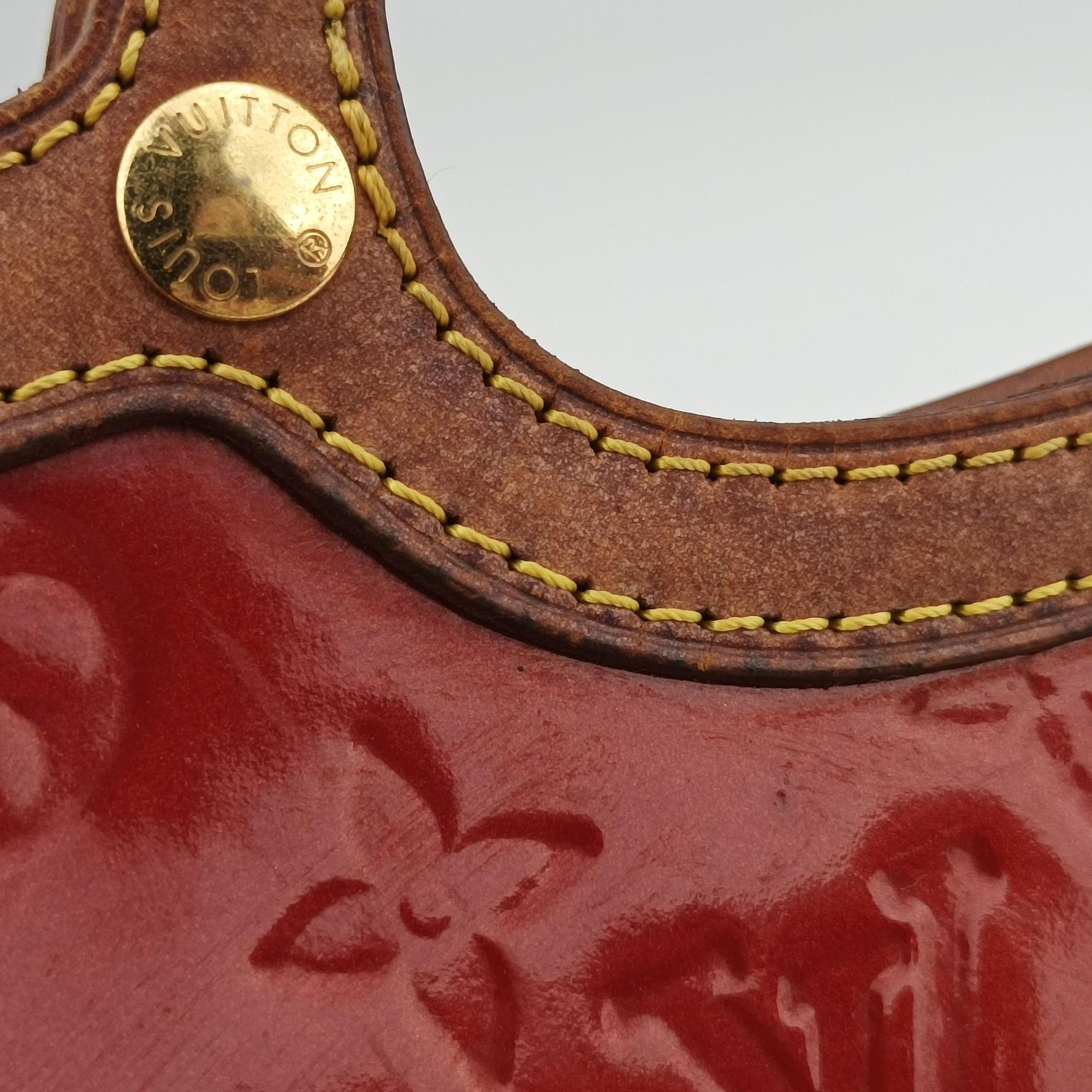 Pre-owned Louis Vuitton Roxbury Drive Pomme d'Amour Vernis M91987 shoulderbag | stylenewstar