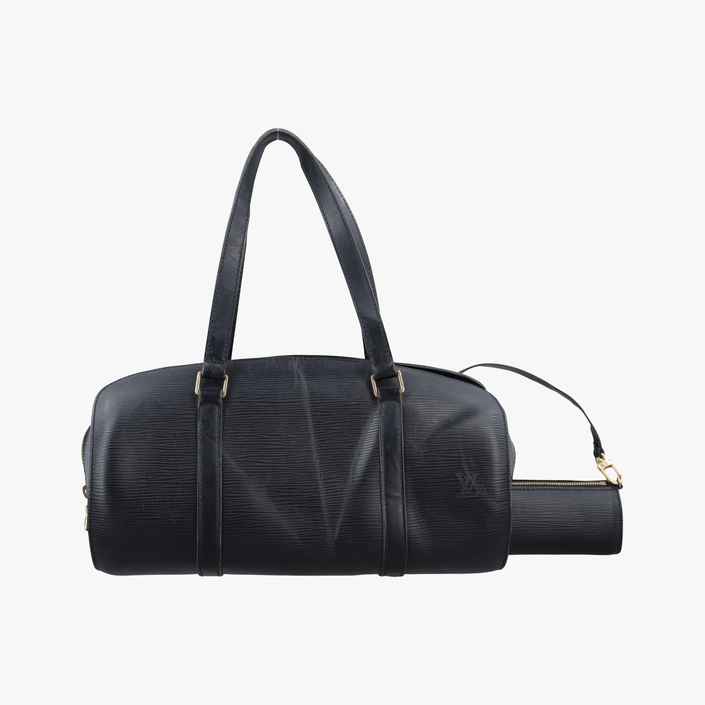 Secondhand Louis Vuitton Soufflot Black Epi MI0956 handbag | stylenewstar