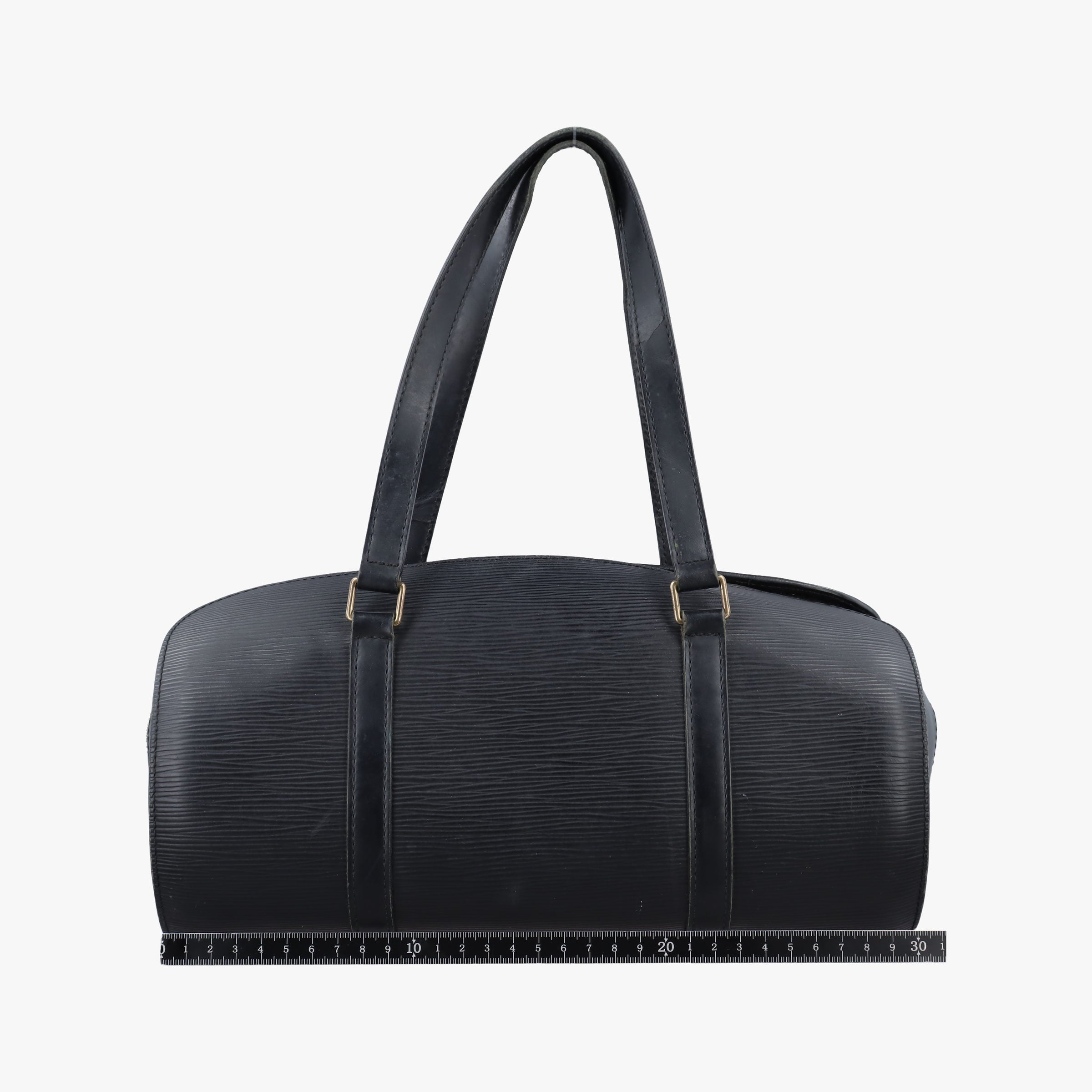 Secondhand Louis Vuitton Soufflot Black Epi MI0956 handbag | stylenewstar