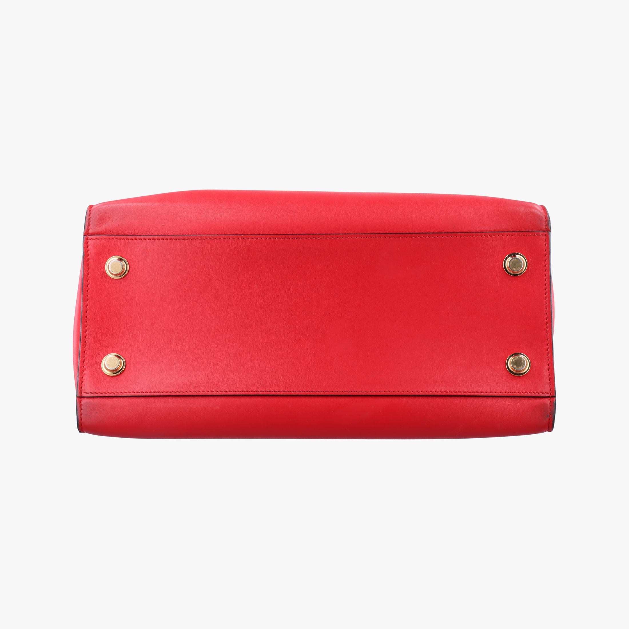 Pre-owned Louis Vuitton City Steamer MM Ruby×Noir Leather M42594 shoulderbag | stylenewstar