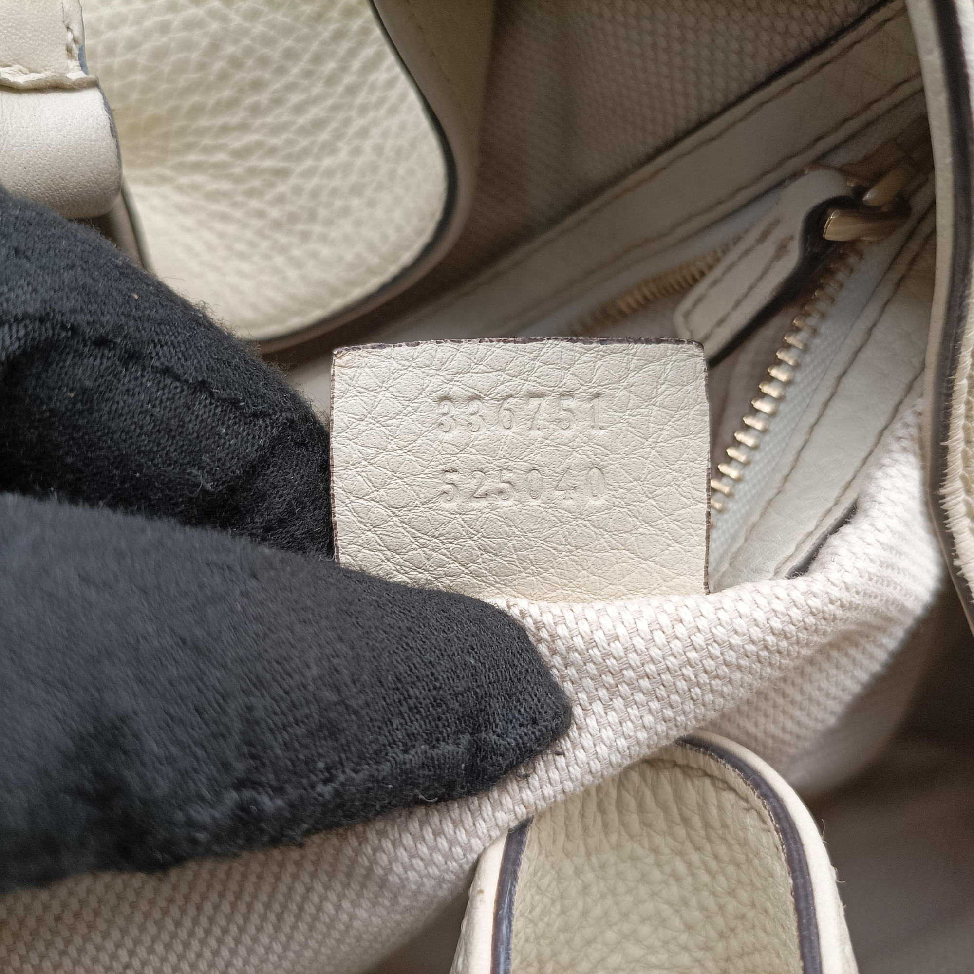 Pre-owned Gucci Soho White Leather 336751 shoulderbag | stylenewstar