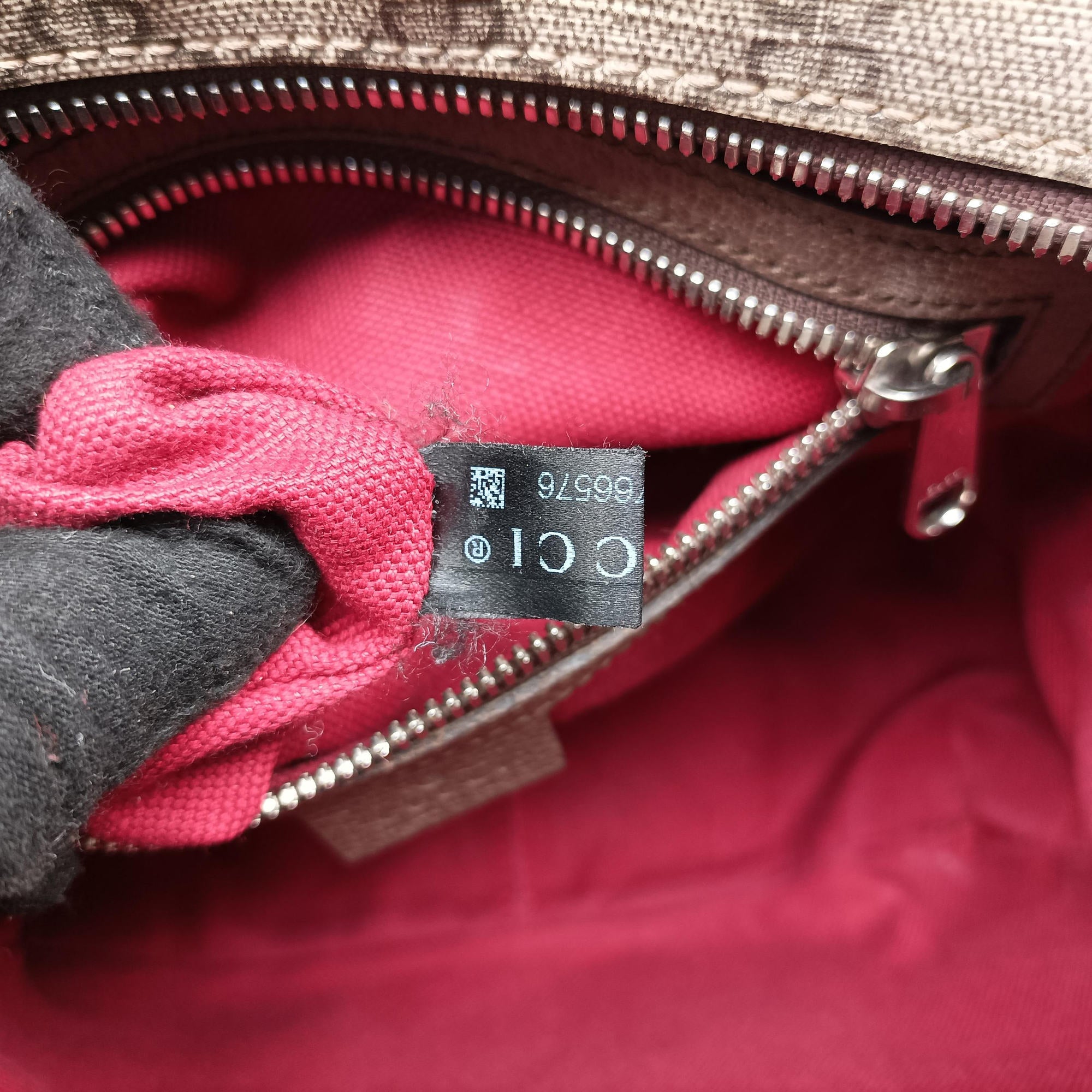 Pre-owned Gucci GG Supreme Soft Trunk Messenger Brown PVC coated canvas×Leather 626363 shoulderbag | stylenewstar