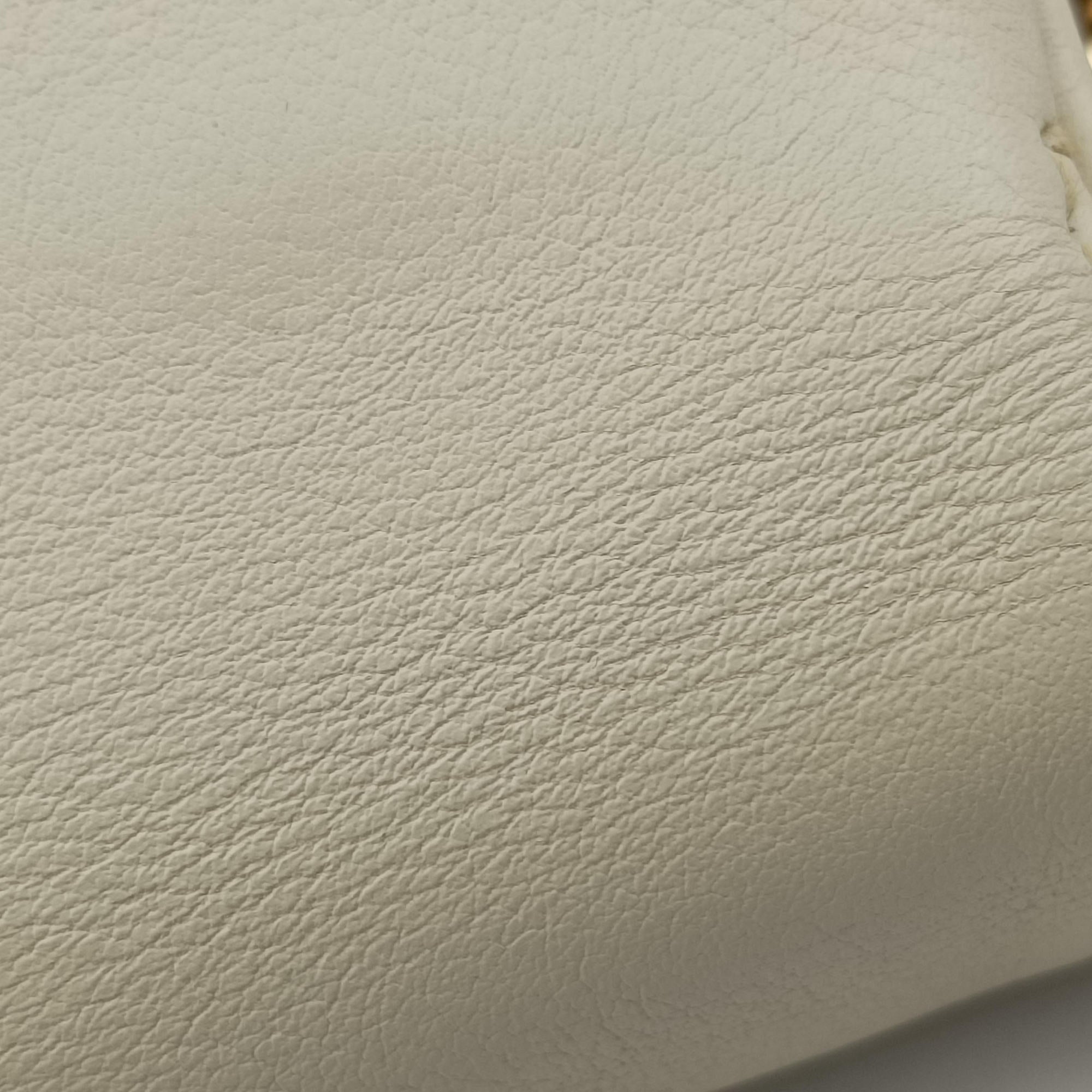 Vintage Gucci Blondie Chain White Leather 699268 shoulderbag | stylenewstar