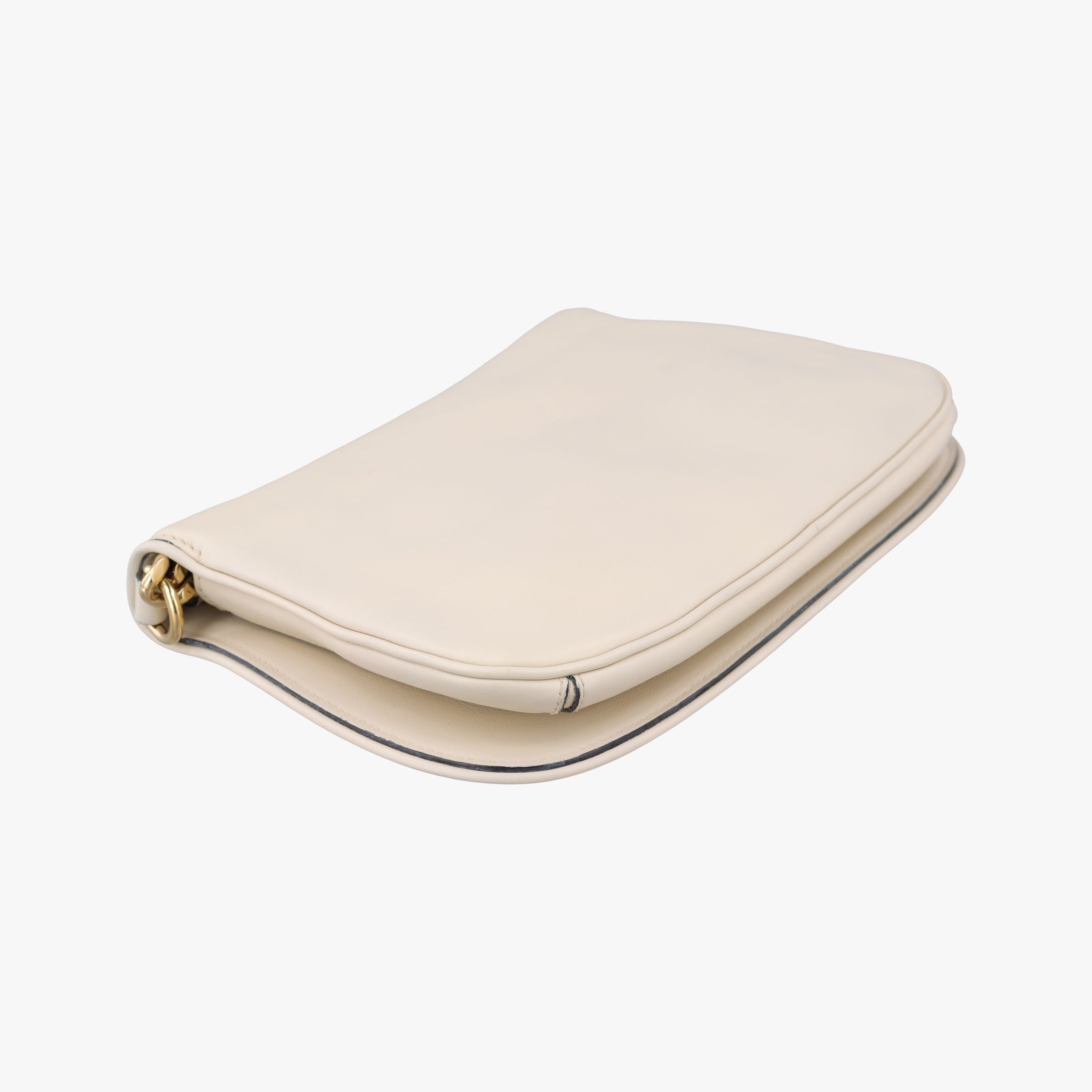 Vintage Gucci Blondie Chain White Leather 699268 shoulderbag | stylenewstar