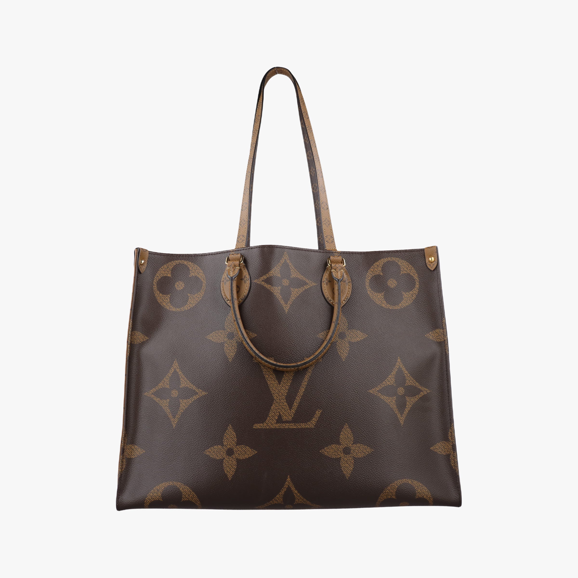 Pre-owned Louis Vuitton On the Go GM Monogram/Brown Monogram Canvas M45320 shoulderbag | stylenewstar