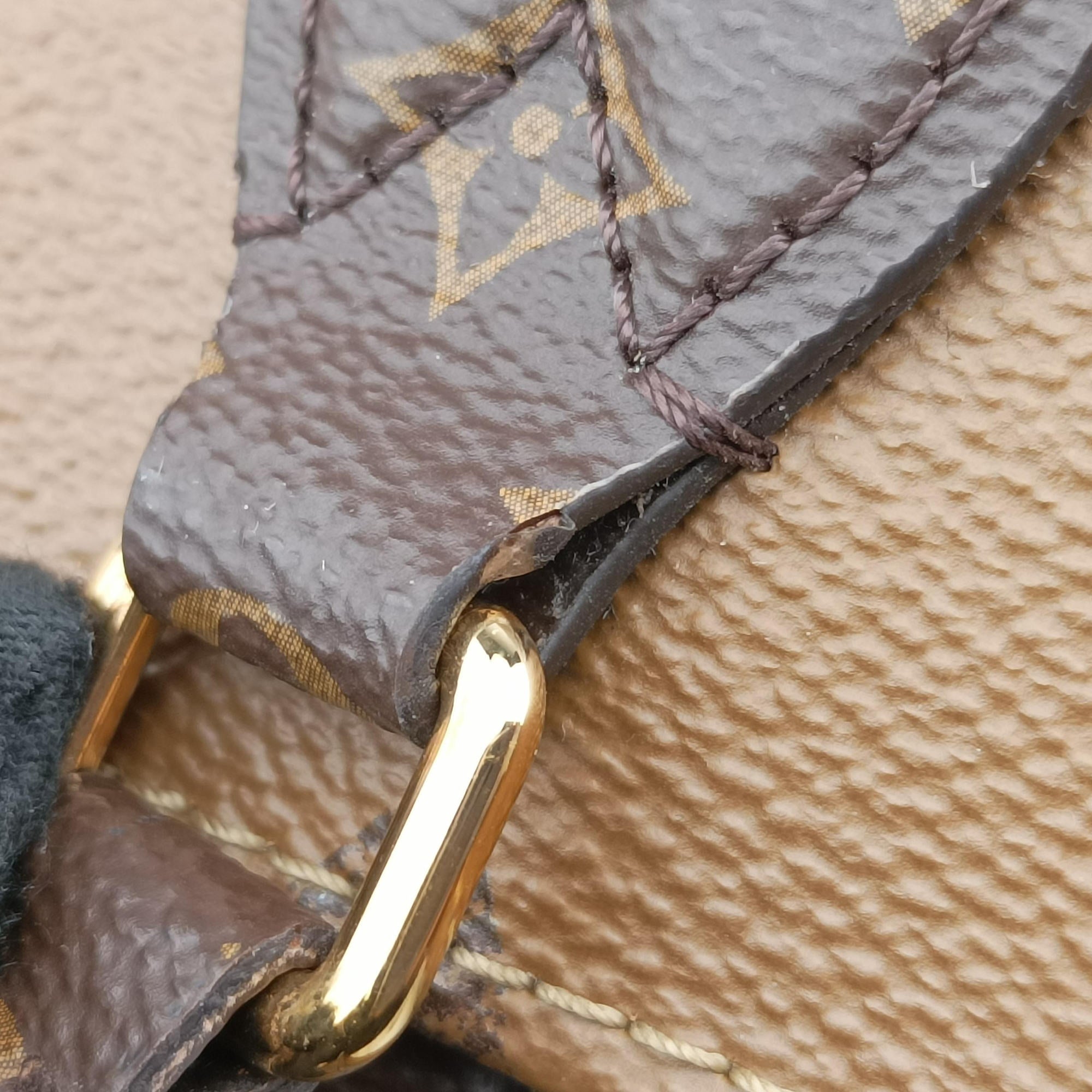 Pre-owned Louis Vuitton On the Go GM Monogram/Brown Monogram Canvas M45320 shoulderbag | stylenewstar