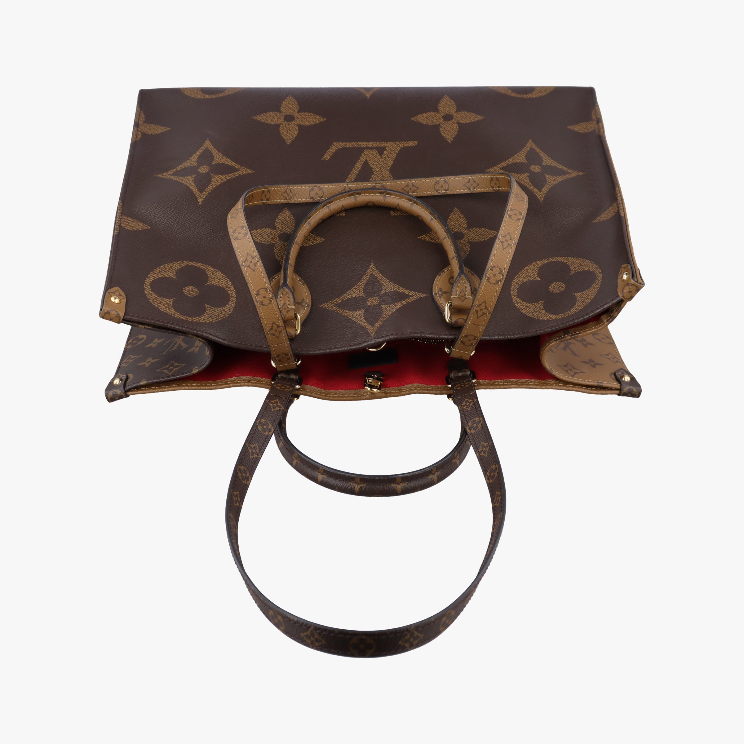 Pre-owned Louis Vuitton On the Go GM Monogram/Brown Monogram Canvas M45320 shoulderbag | stylenewstar