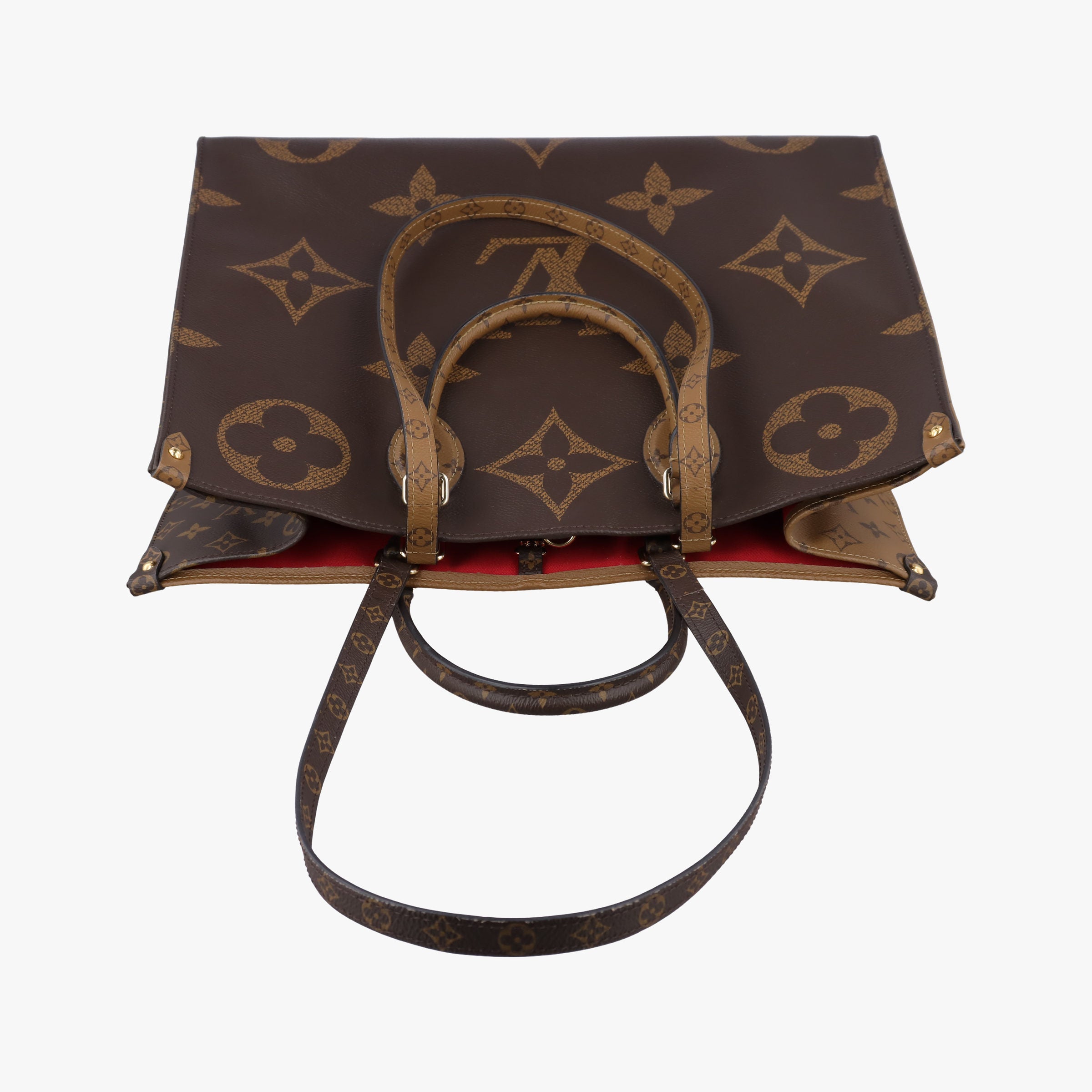 Pre-owned Louis Vuitton On the Go GM Monogram/Brown Monogram Canvas M45320 shoulderbag | stylenewstar