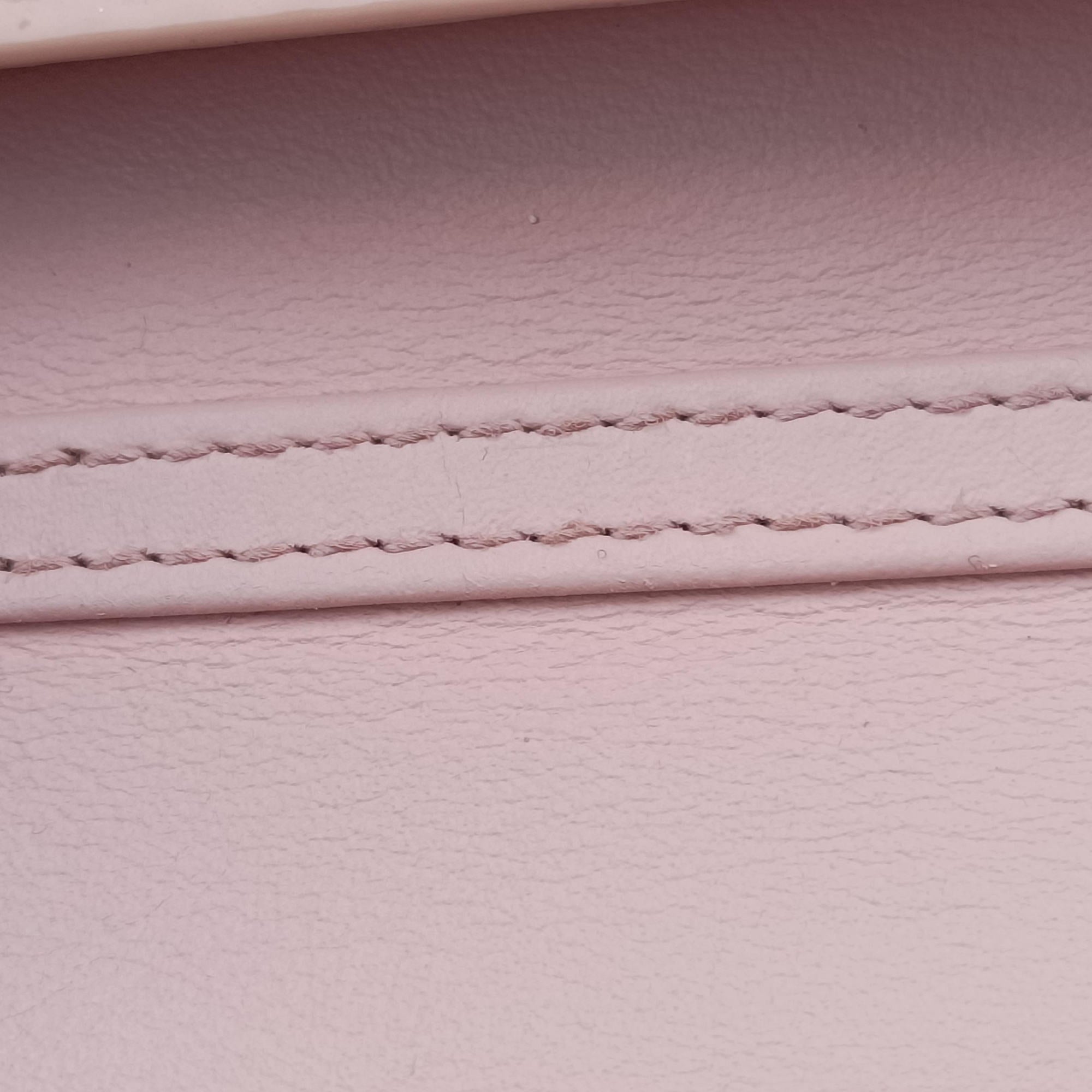 Pre-owned Christian Dior Lady Dior Cannage Yellow×Pink Patent  shoulderbag | stylenewstar