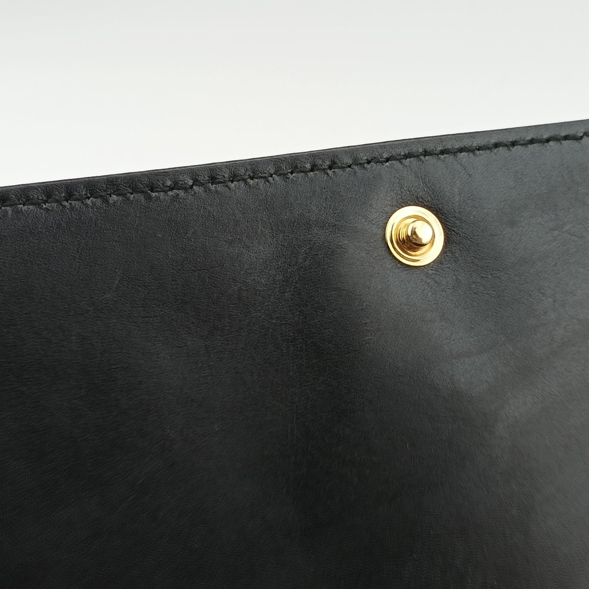 Secondhand Yves Saint Laurent Belle de Jour Black Patent 282138 shoulderbag | stylenewstar