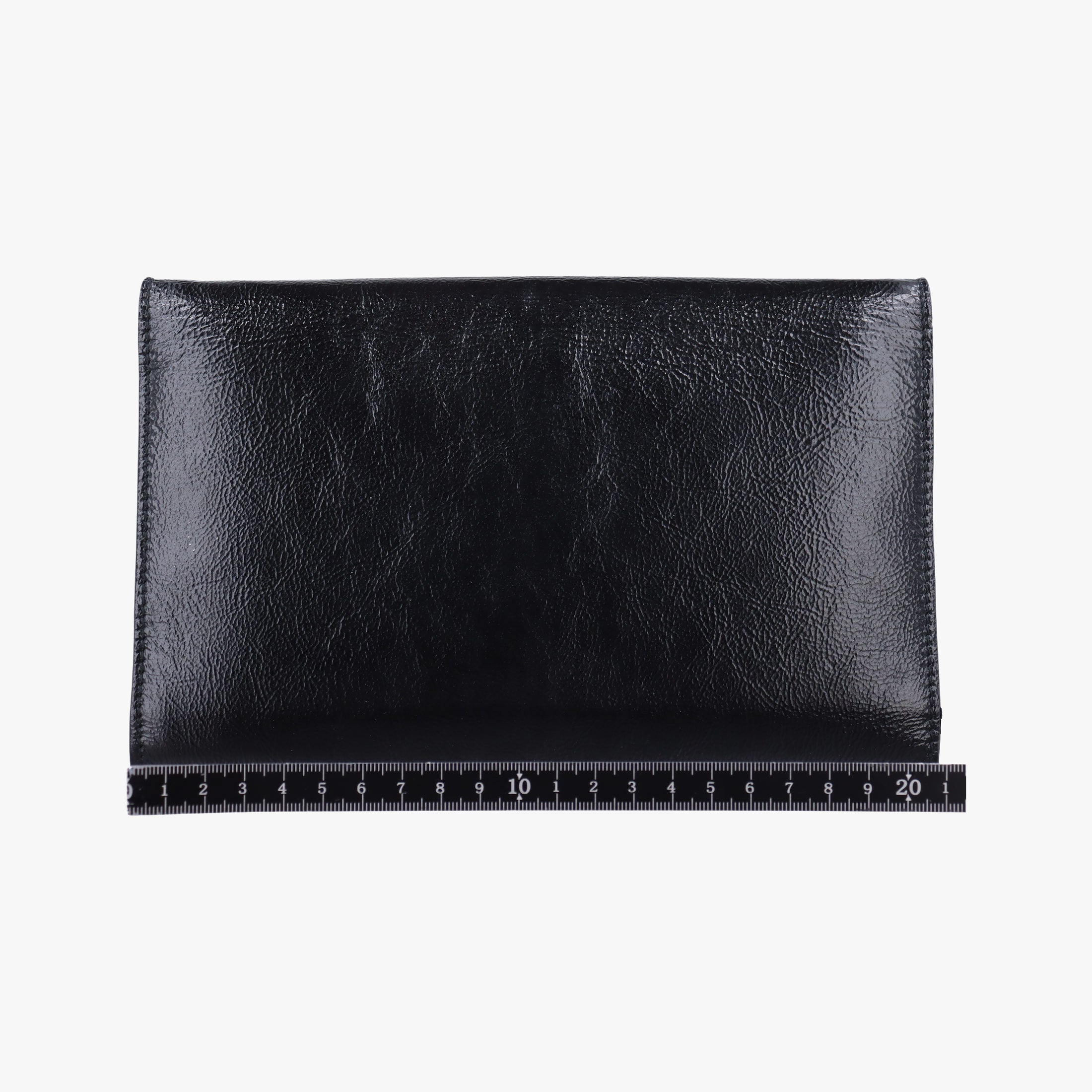 Secondhand Yves Saint Laurent Belle de Jour Black Patent 282138 shoulderbag | stylenewstar