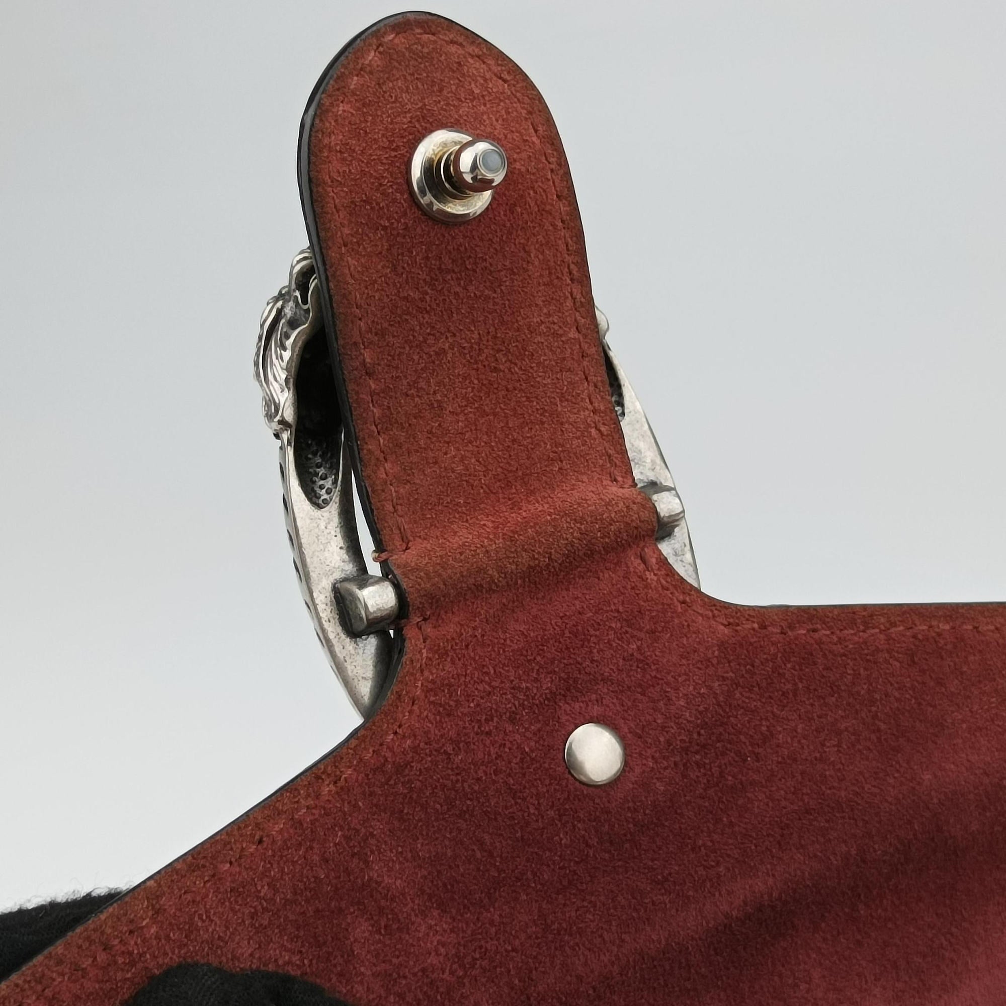 Secondhand Gucci Dionysus beige×red×multicolor PVC coated canvas × suede 421970 shoulderbag | stylenewstar