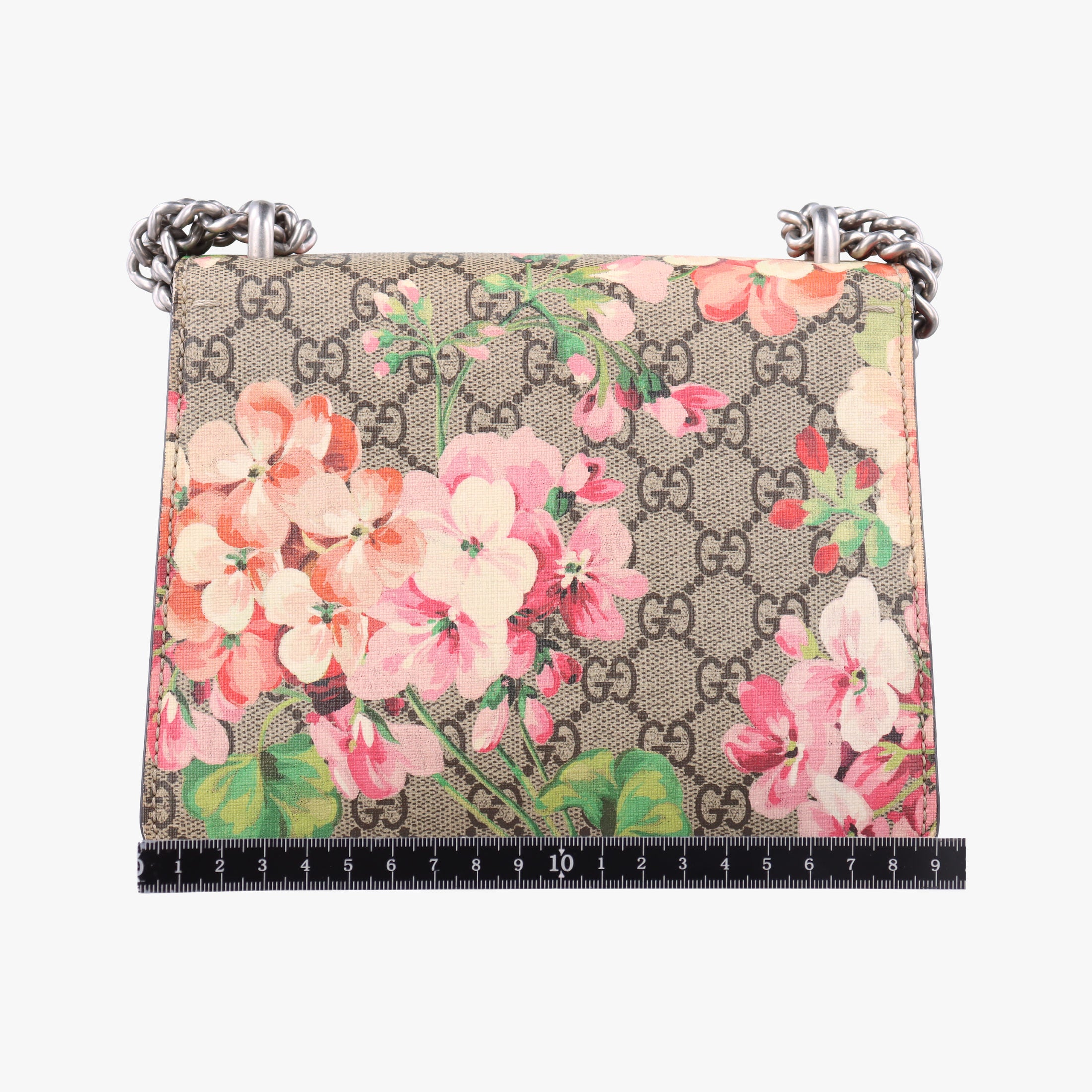 Secondhand Gucci Dionysus beige×red×multicolor PVC coated canvas × suede 421970 shoulderbag | stylenewstar