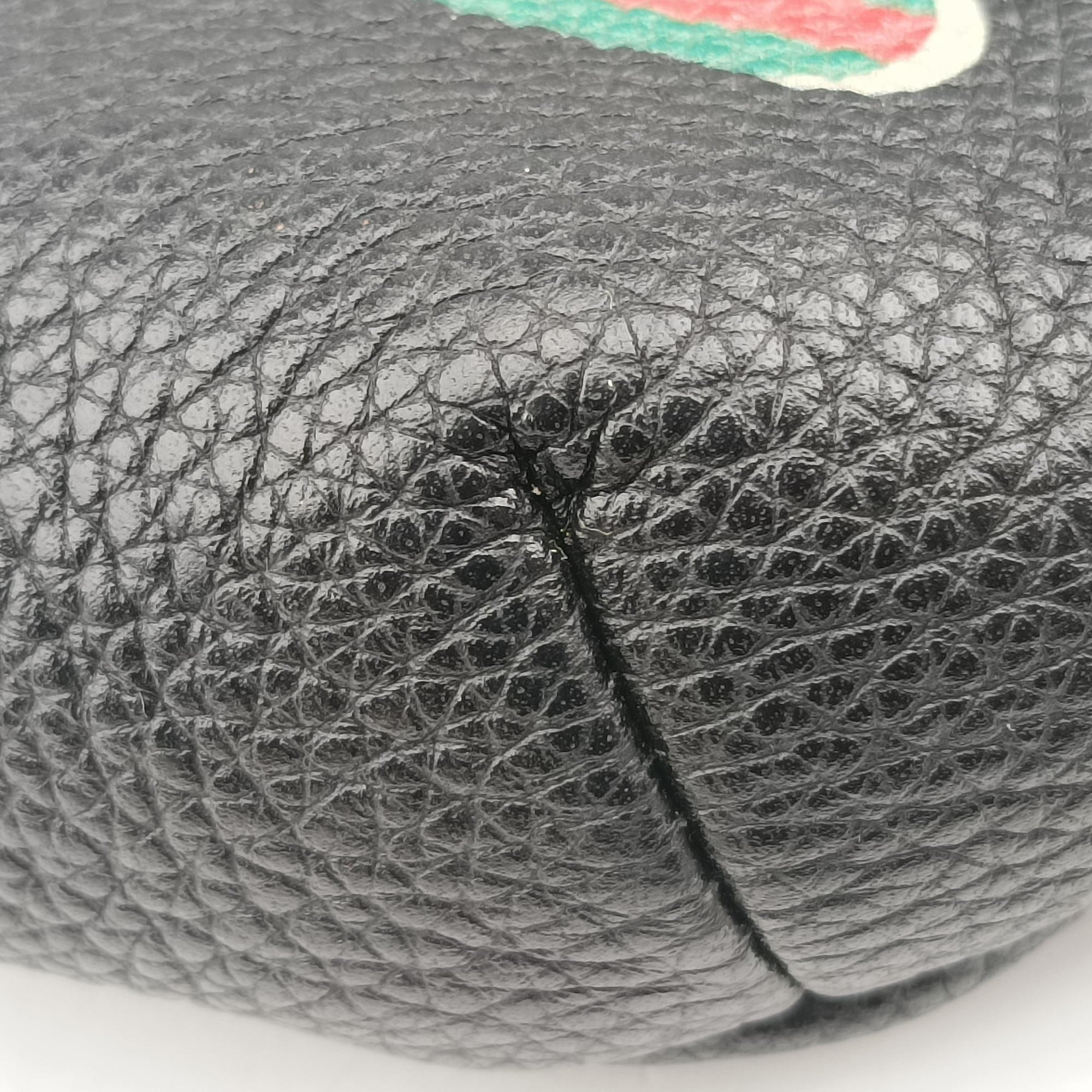 Vintage Gucci Gucci print Black Leather 527792 bum bag/waist bag | stylenewstar