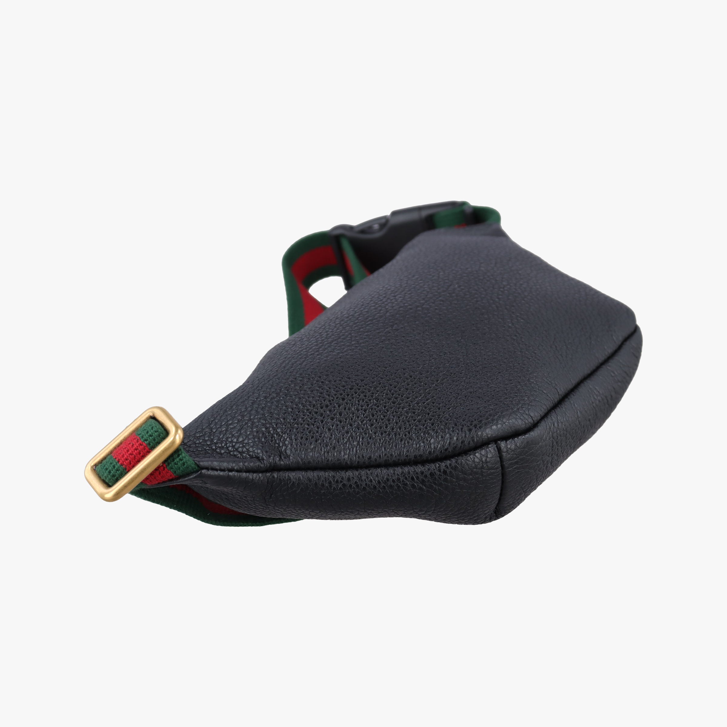 Vintage Gucci Gucci print Black Leather 527792 bum bag/waist bag | stylenewstar