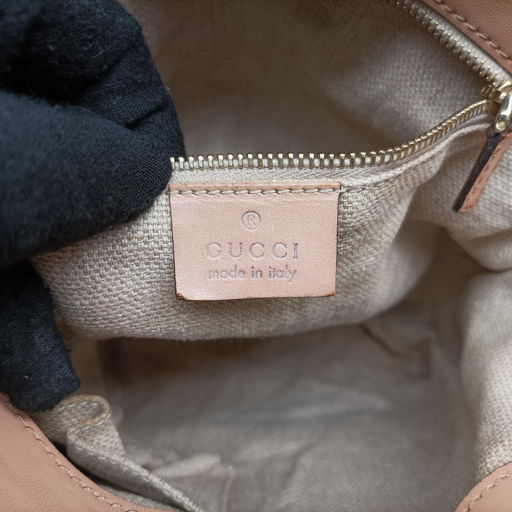 Pre-owned Gucci Bamboo Floral White×Multicolour Canvas×Leather 140203 handbag | stylenewstar