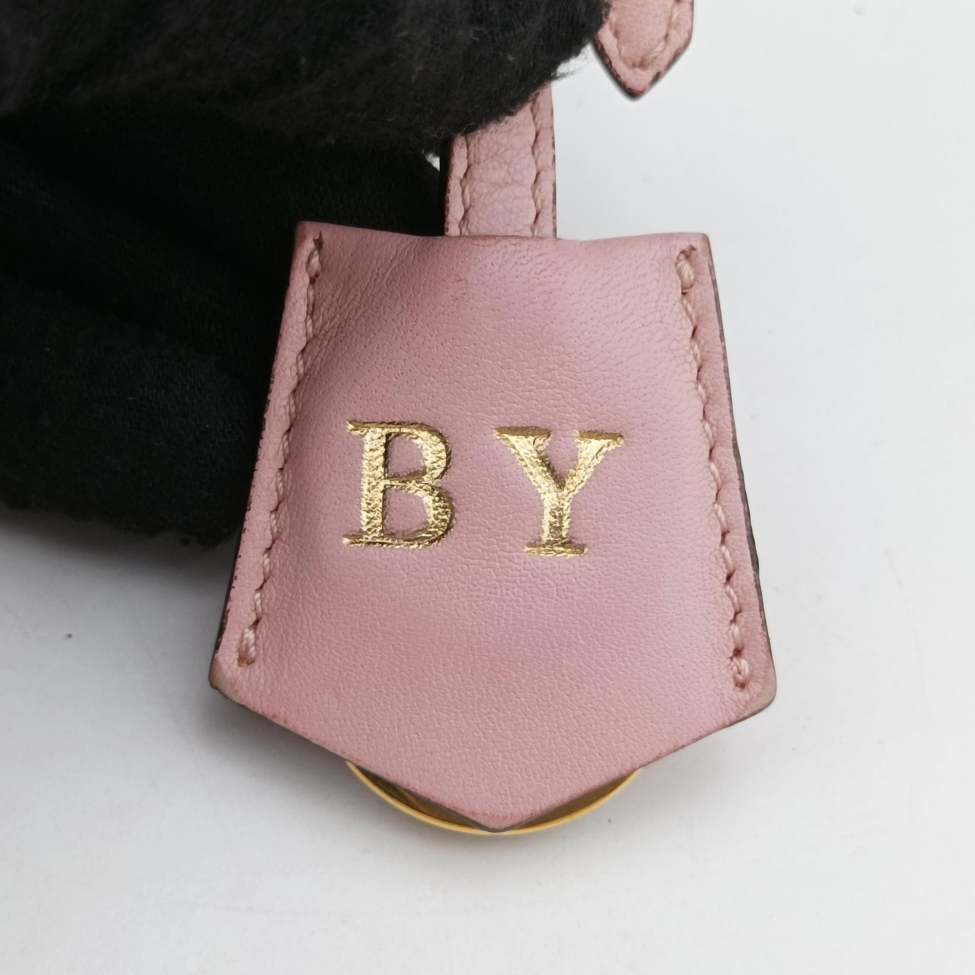 Pre-owned Fendi By the Way Red×pink Leather 8BL135 shoulderbag | stylenewstar