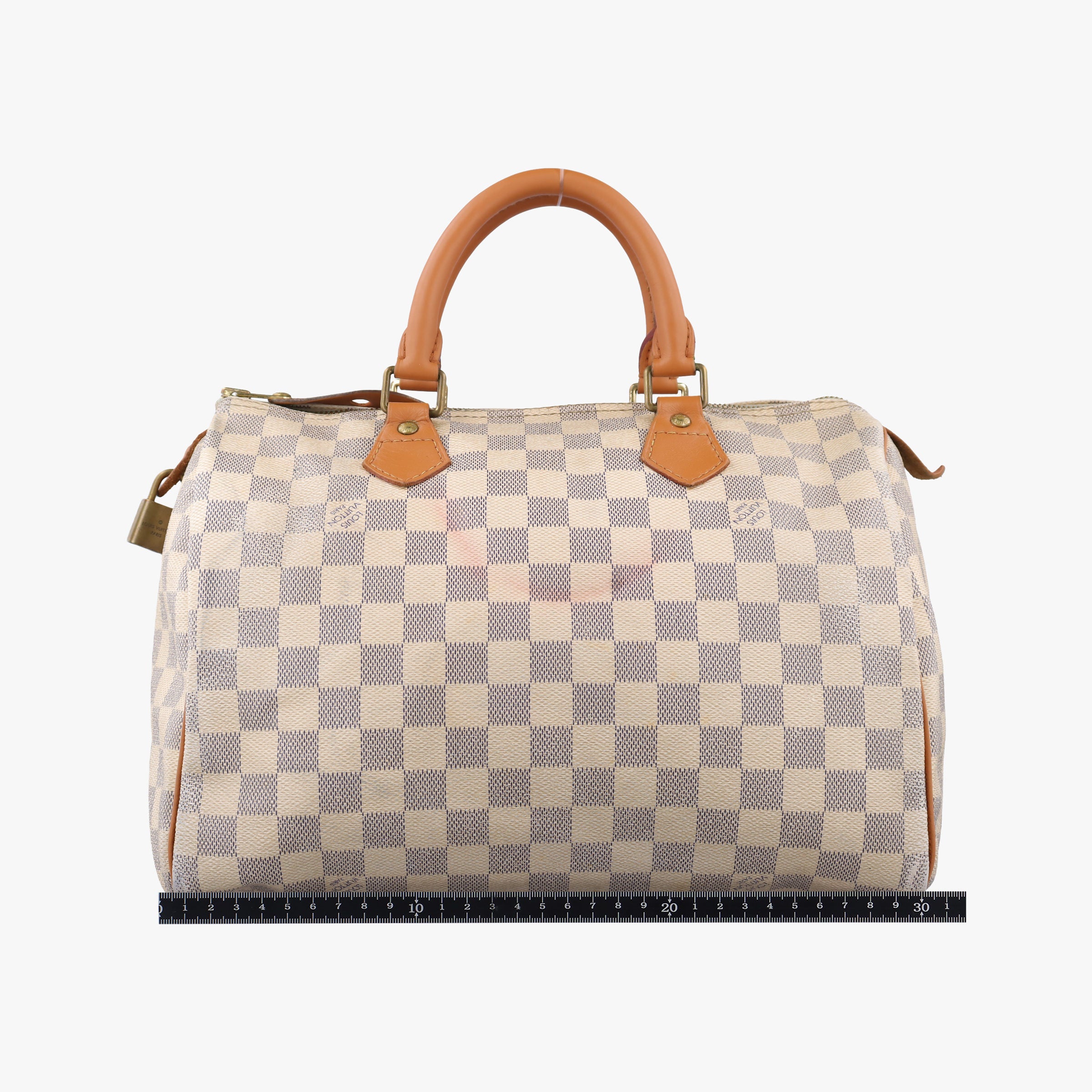 Secondhand Louis Vuitton Speedy 30 AZUR Damier Canvas N41533 handbag | stylenewstar
