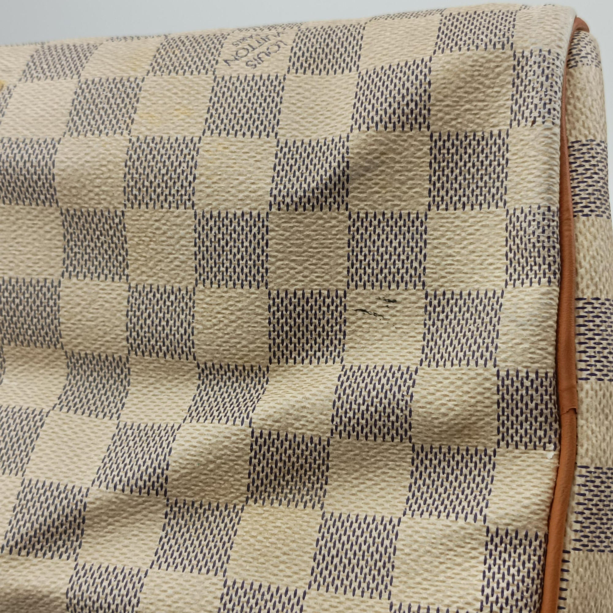 Secondhand Louis Vuitton Speedy 30 AZUR Damier Canvas N41533 handbag | stylenewstar