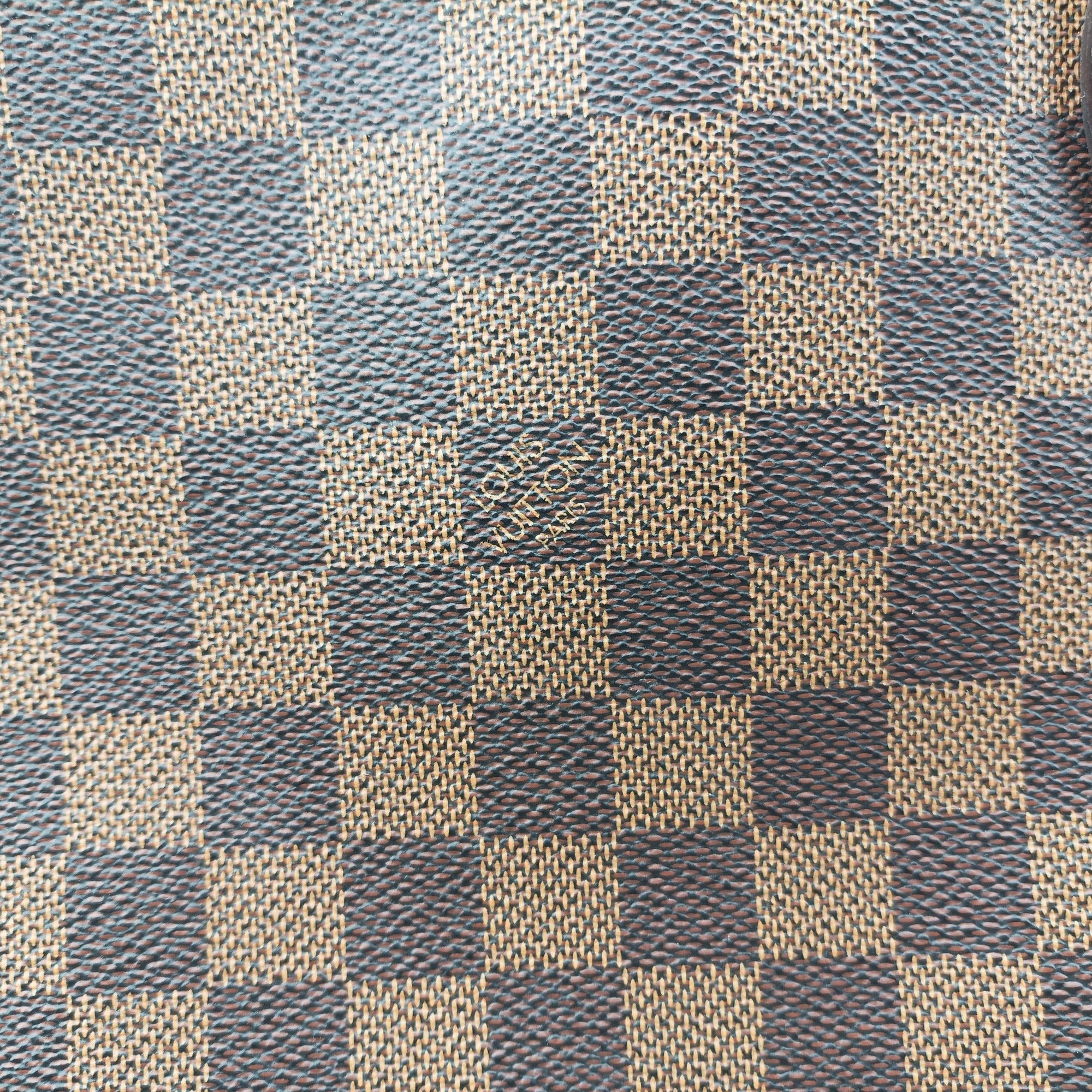 Pre-owned Louis Vuitton NEVERFULL MM EBENE Damier Canvas N51106 handbag | stylenewstar