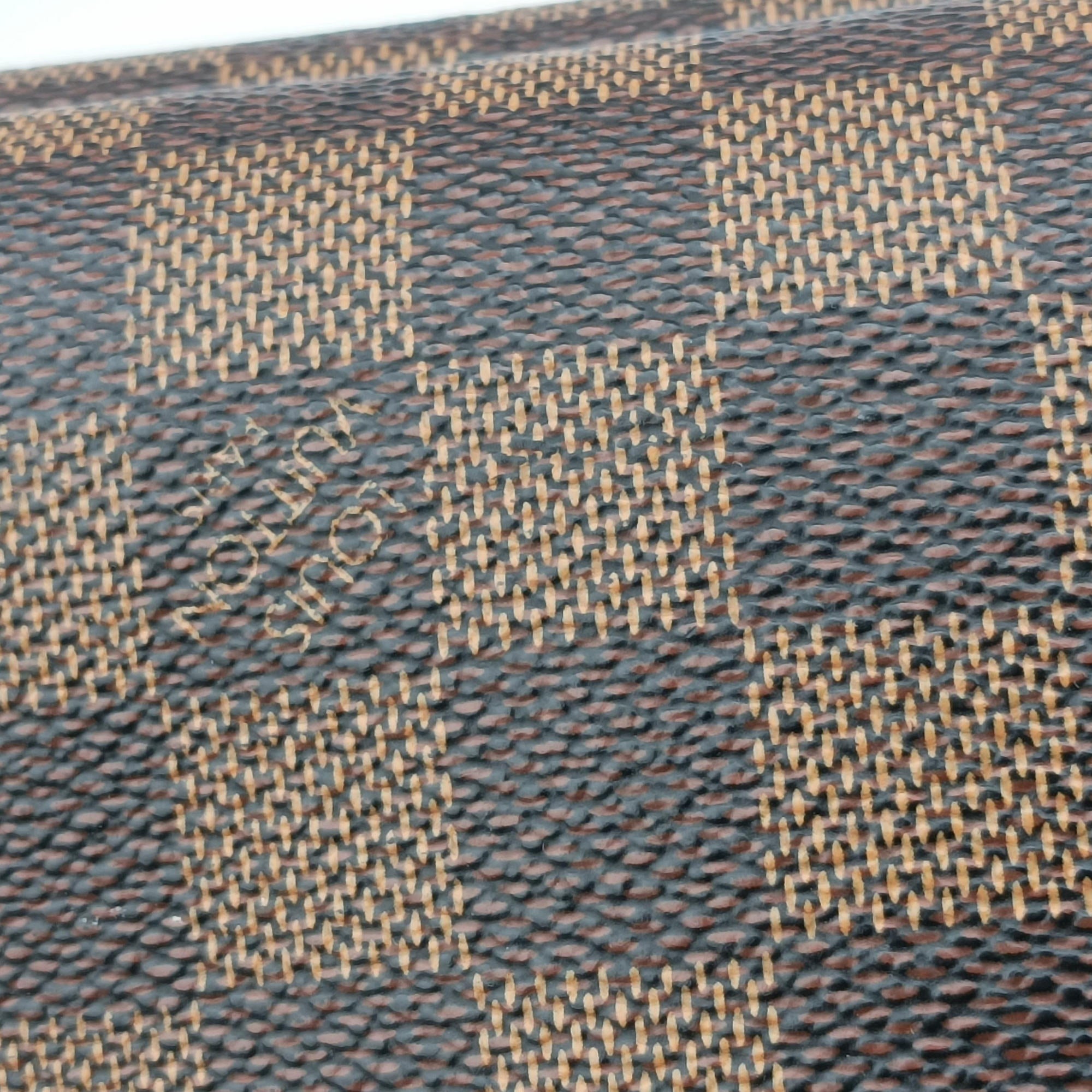 Pre-owned Louis Vuitton NEVERFULL MM EBENE Damier Canvas N51106 handbag | stylenewstar