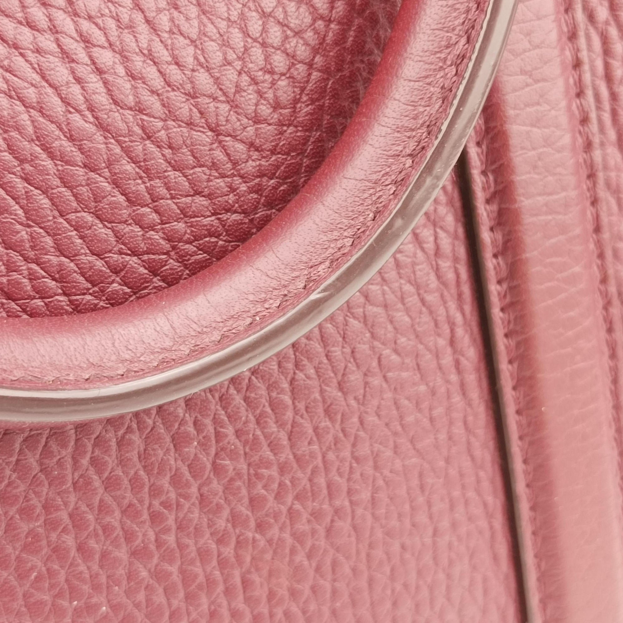 Pre-owned Louis Vuitton PDV Port Document Voyage Bordeaux Taurillon leather M56001 handbag | stylenewstar