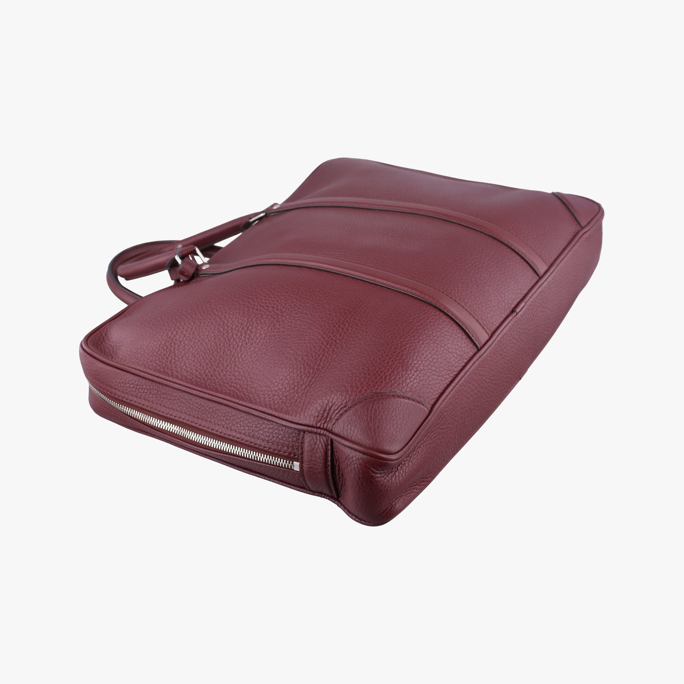 Pre-owned Louis Vuitton PDV Port Document Voyage Bordeaux Taurillon leather M56001 handbag | stylenewstar