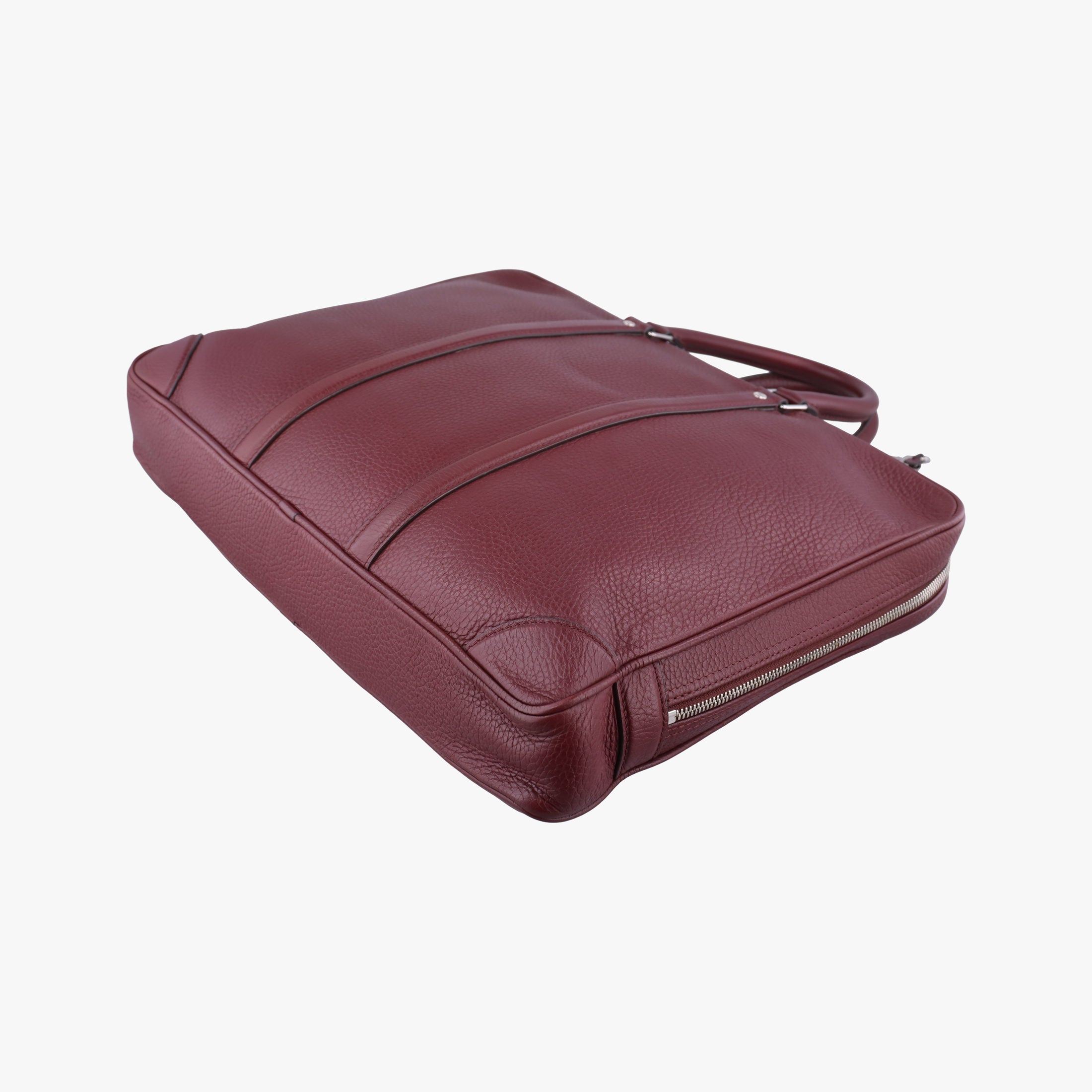 Pre-owned Louis Vuitton PDV Port Document Voyage Bordeaux Taurillon leather M56001 handbag | stylenewstar