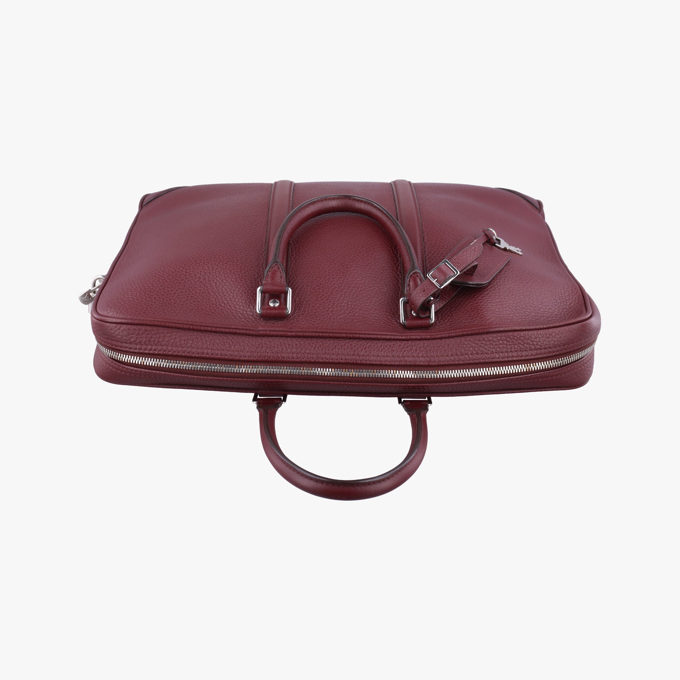 Pre-owned Louis Vuitton PDV Port Document Voyage Bordeaux Taurillon leather M56001 handbag | stylenewstar